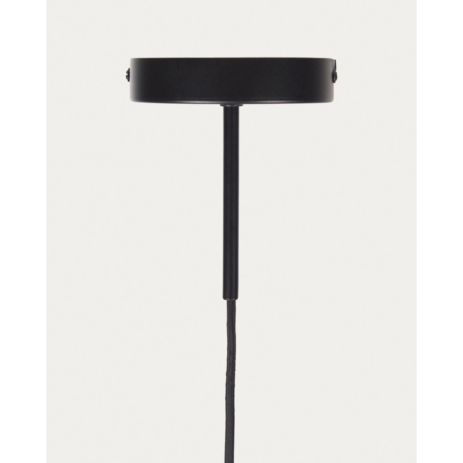 Deckenlampenfassung für Lampe Fulvia aus Metall schwarz