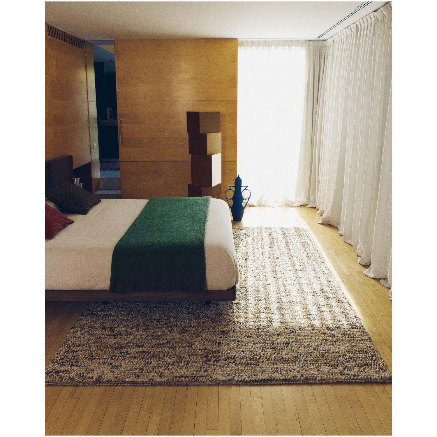 Bouclé-Wollteppich Elanis mehrfarbig 160x230