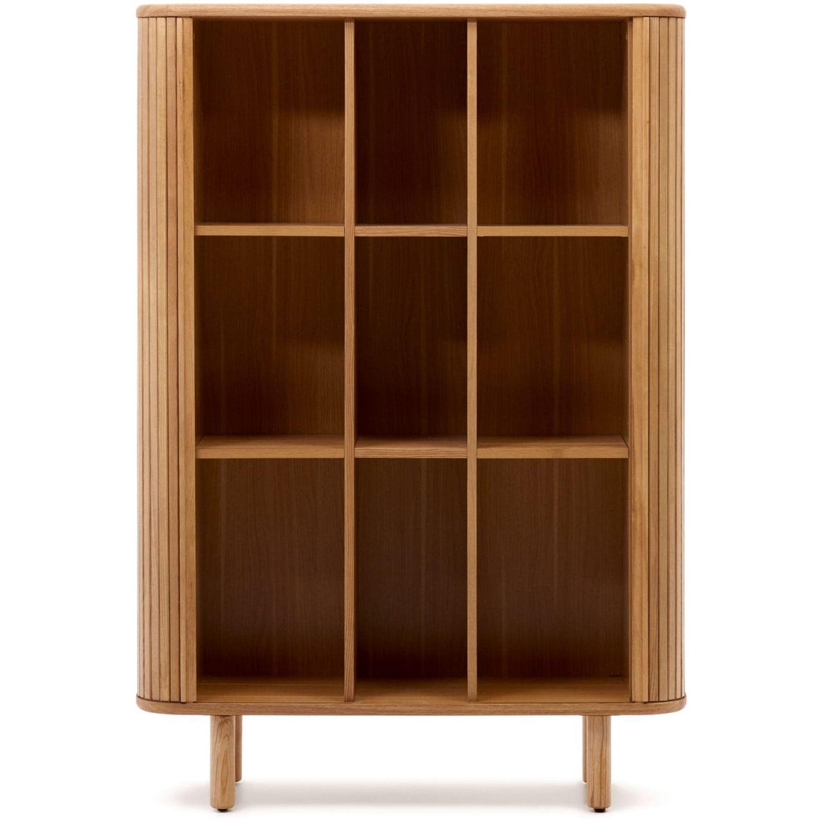 Highboard Mailen 2 Türen Eschenfurnier natur 110x160
