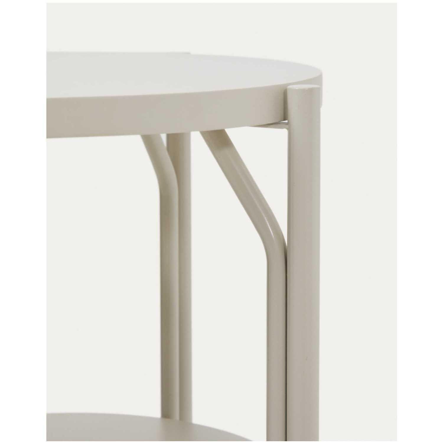 Badezimmermöbel Arely mit Stahlgestell und weiss lackiertem MDF 60x40