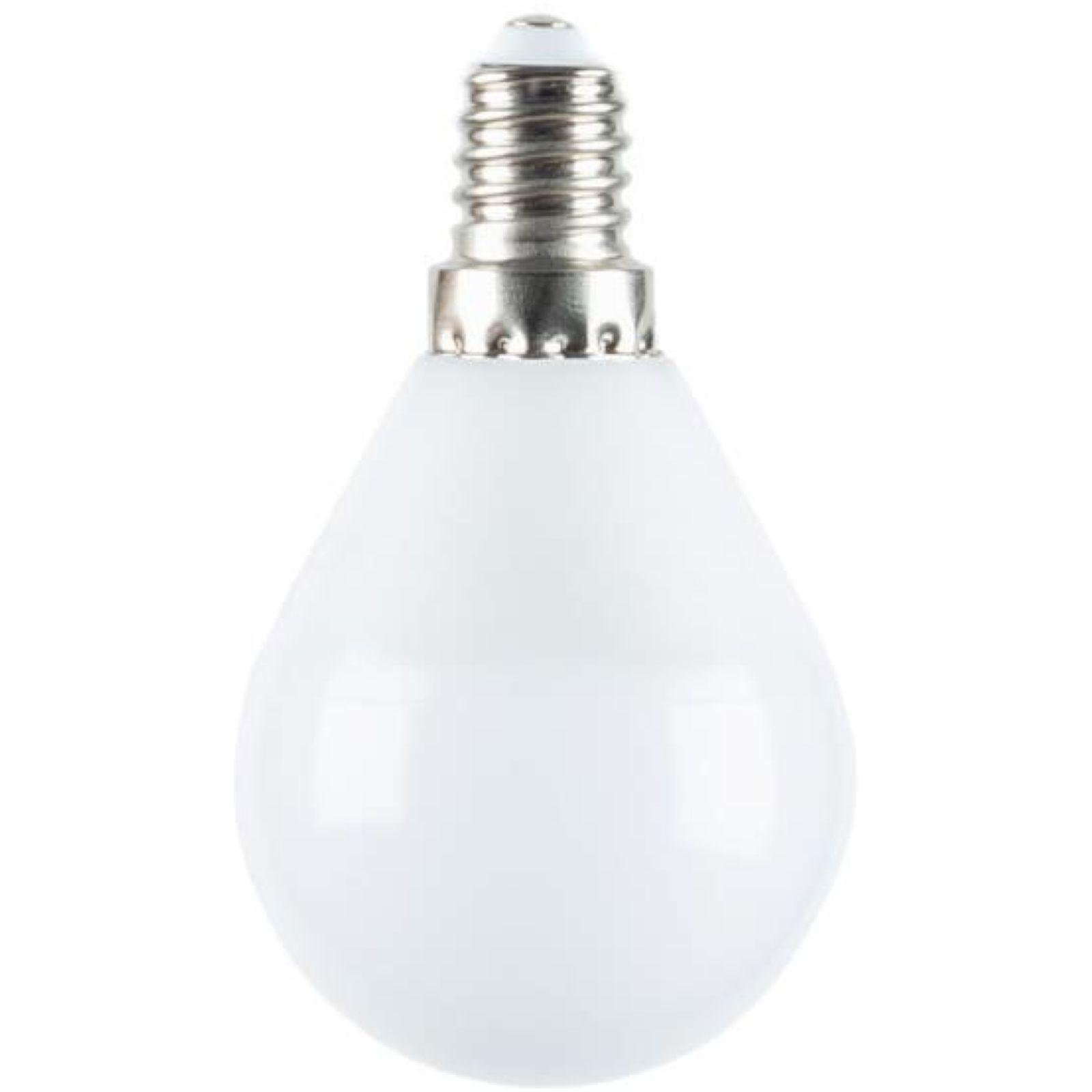 Bulb LED-Glühbirne E14 4W und 38 mm warmes Licht 2700K (dimmbar)