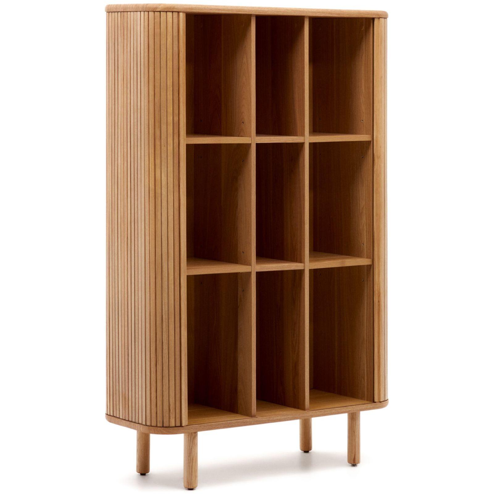 Highboard Mailen 2 Türen Eschenfurnier natur 110x160