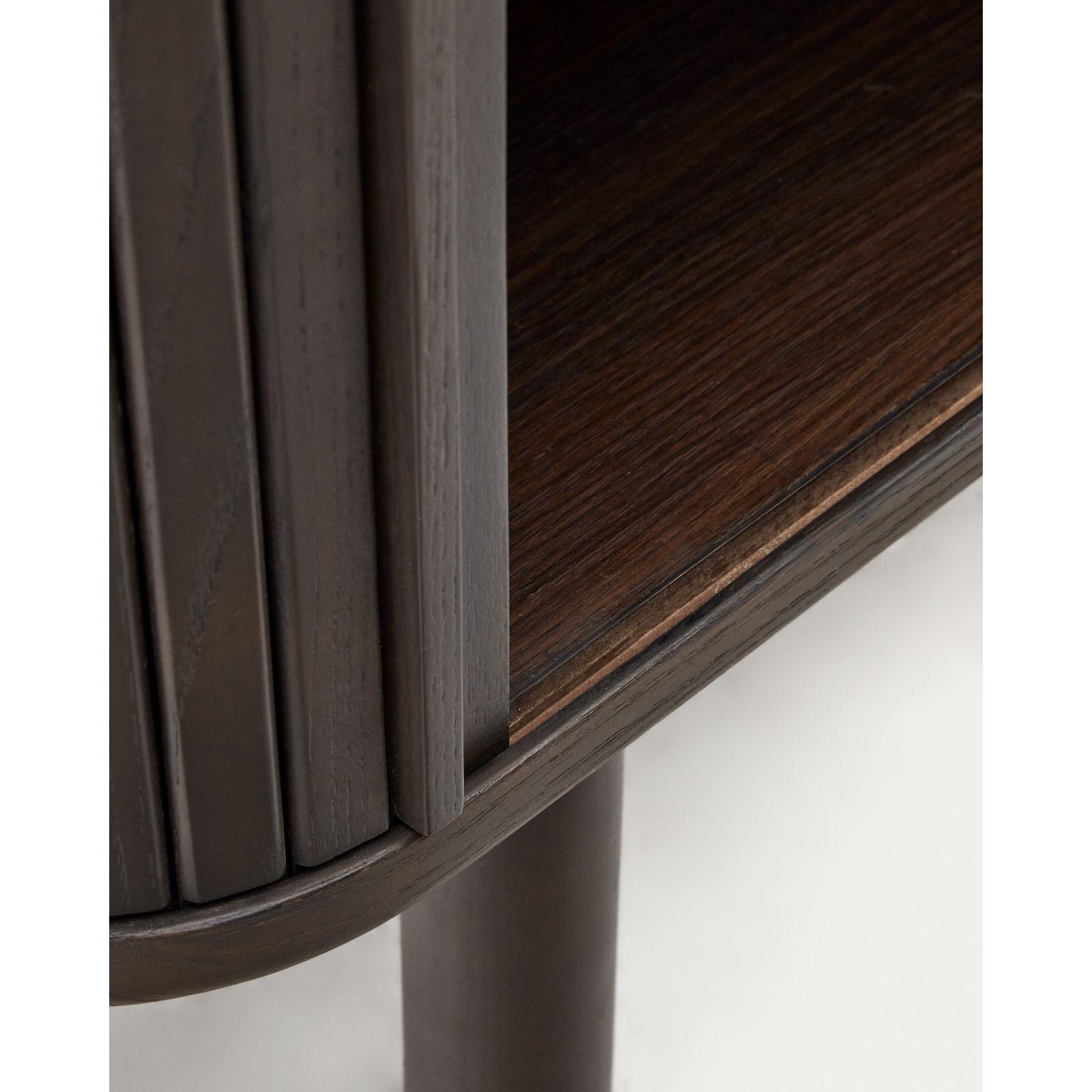 Highboard Mailen 2 Türen Eschenfurnier dunkel 110x160