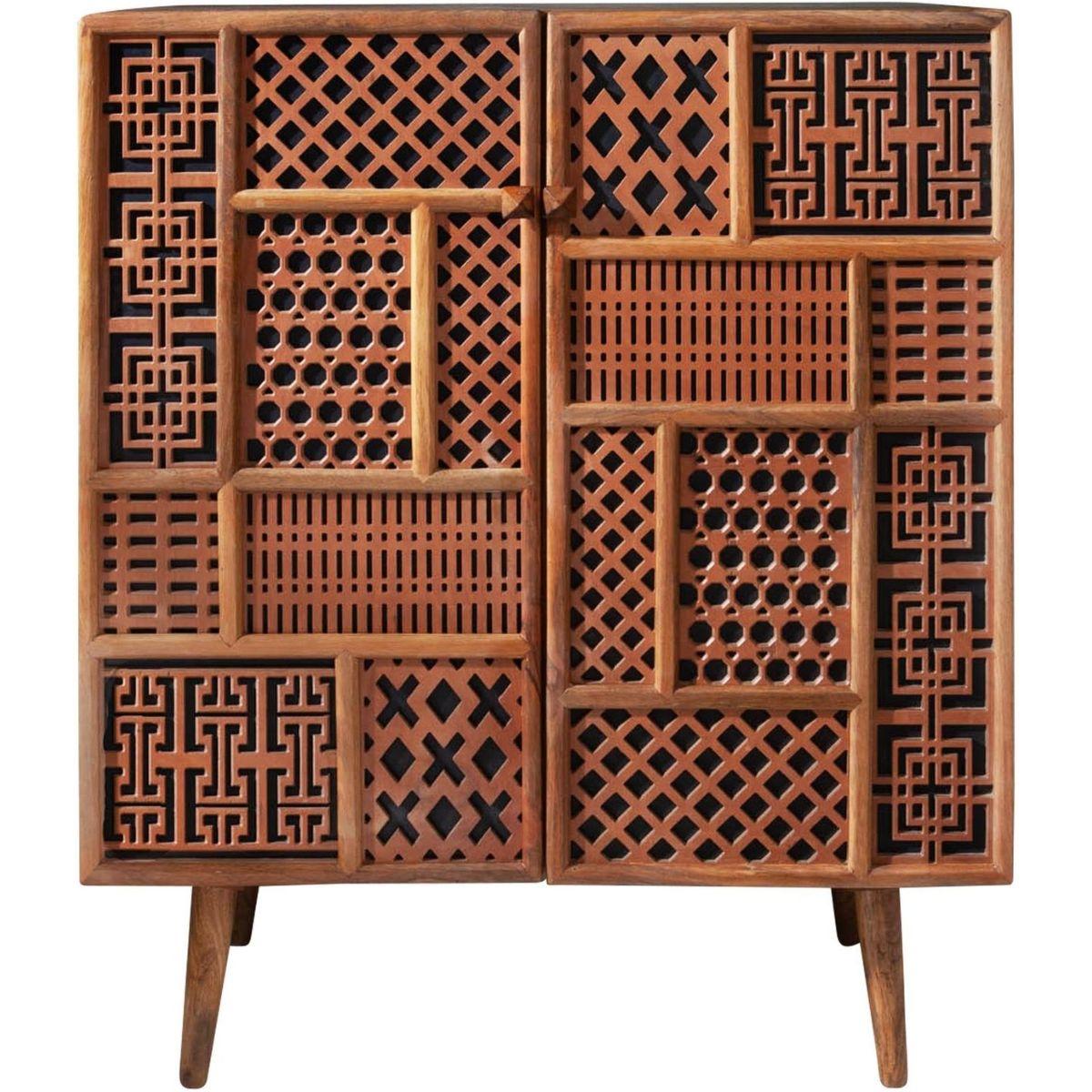 Highboard Multiple 100cm Mango natur