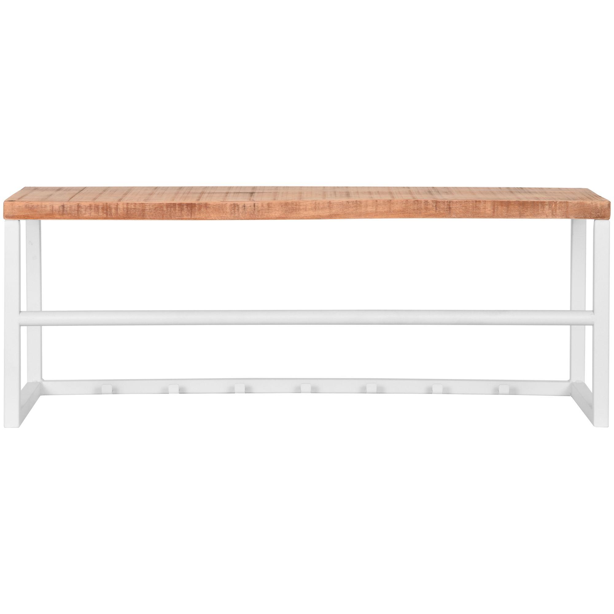 Garderobenleiste Vintage Entrance Weiss 80x30