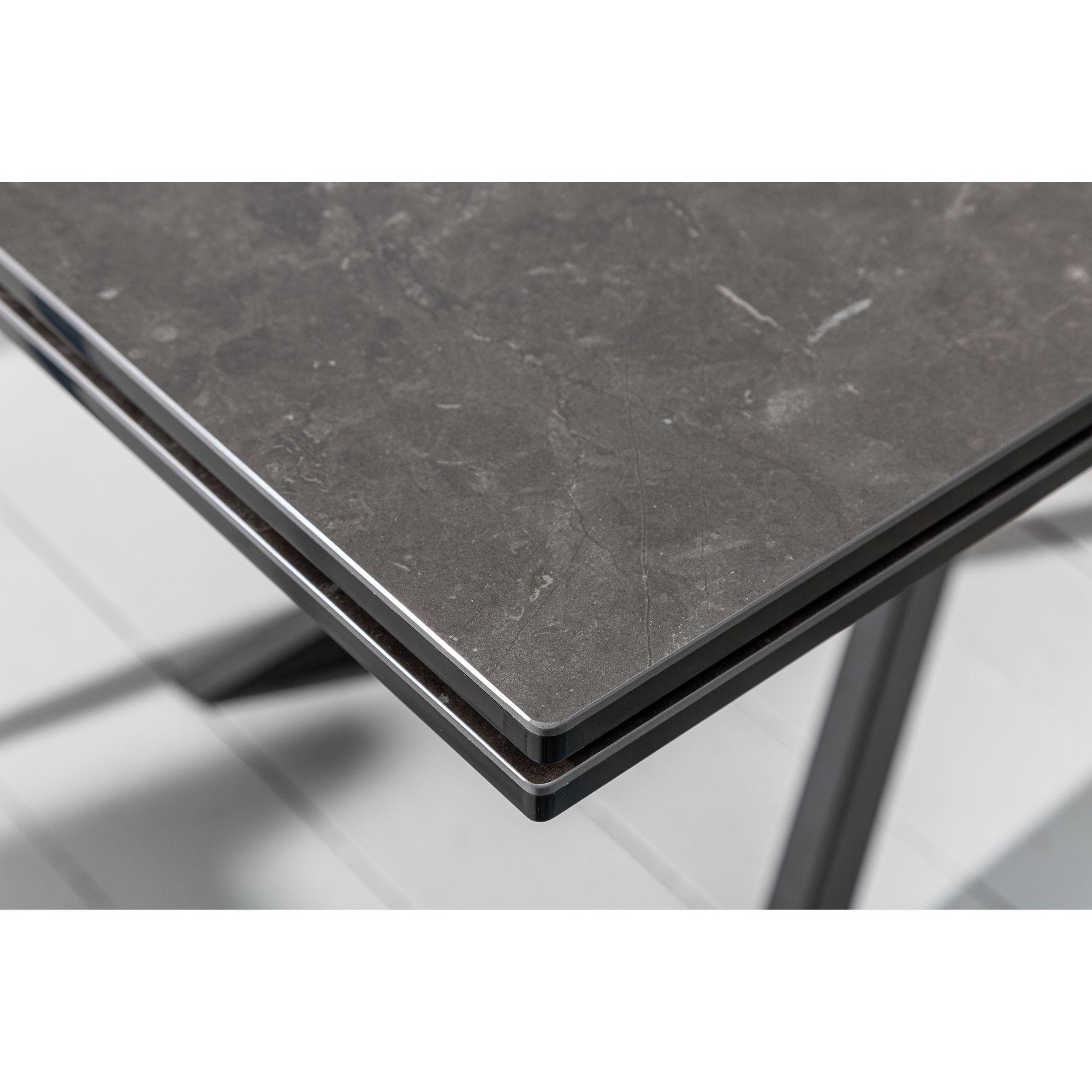 Ausziehtisch Italia4 180-220-260 Keramik Graphit-Optik