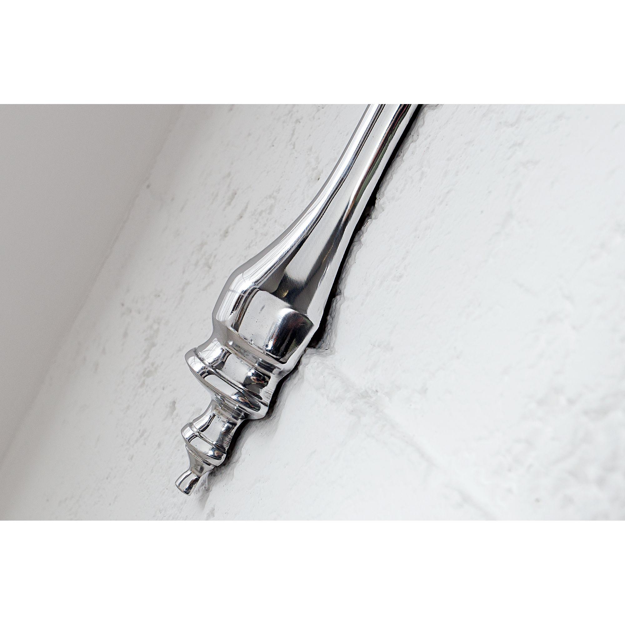 Wandkonsole Prestige Aluminium silber 60cm
