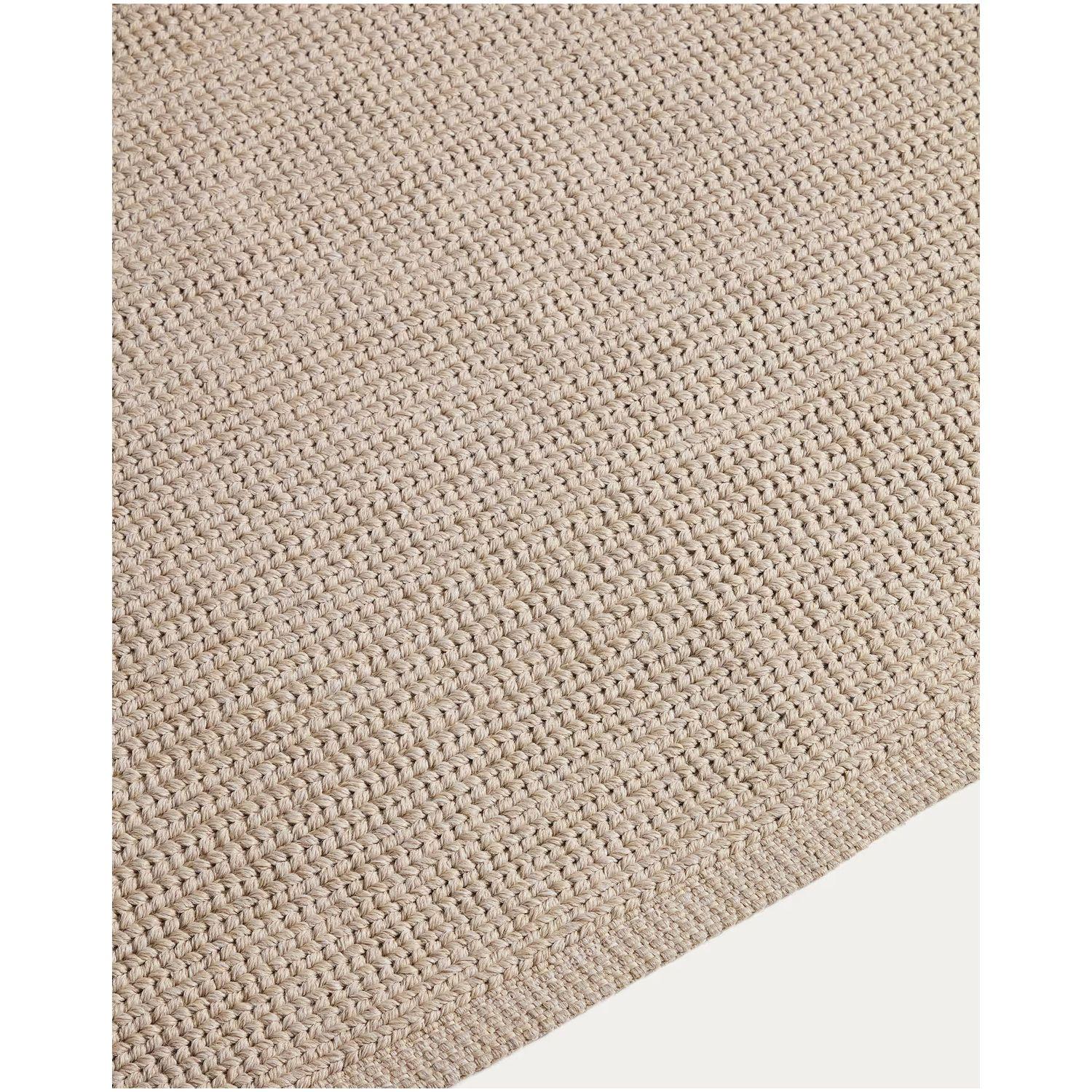Garten Teppich Turiane aus Synthetikfasern écru 200x300