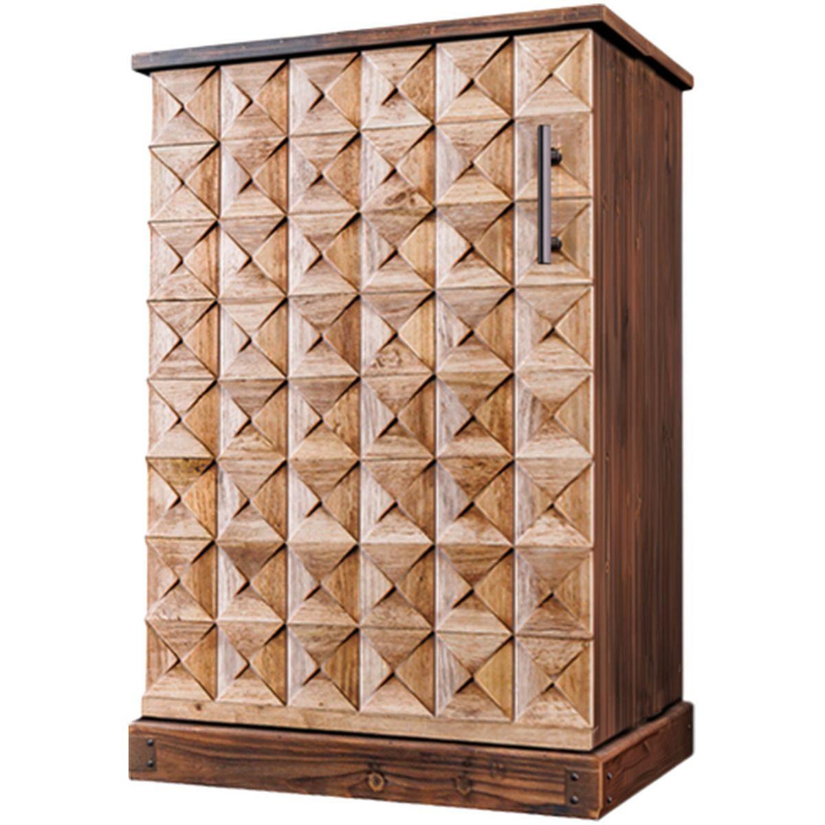 Barschrank Industrial Comp Pinienholz natur