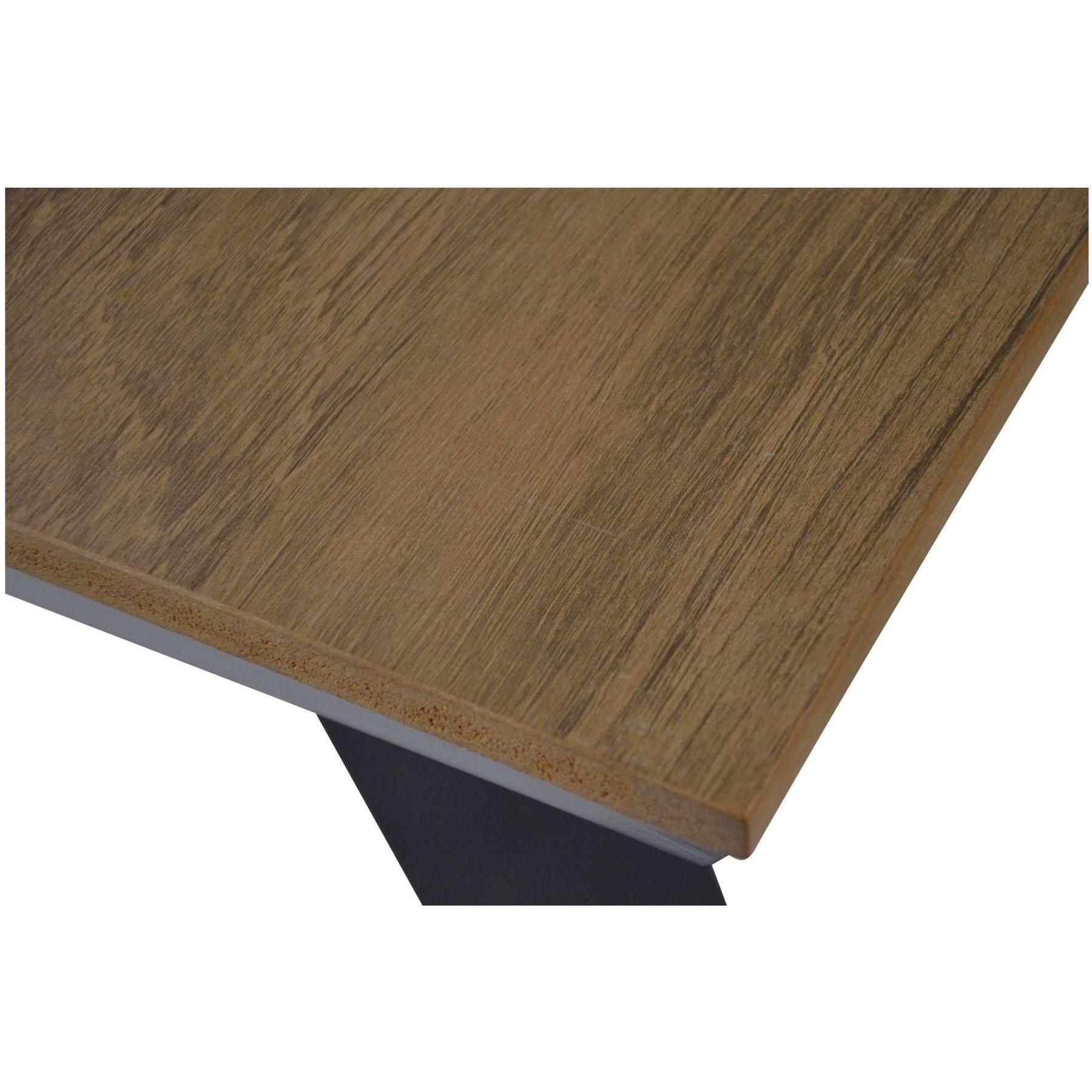 Garten Picknick Tischset Aluminium Poly-Holz Piazza