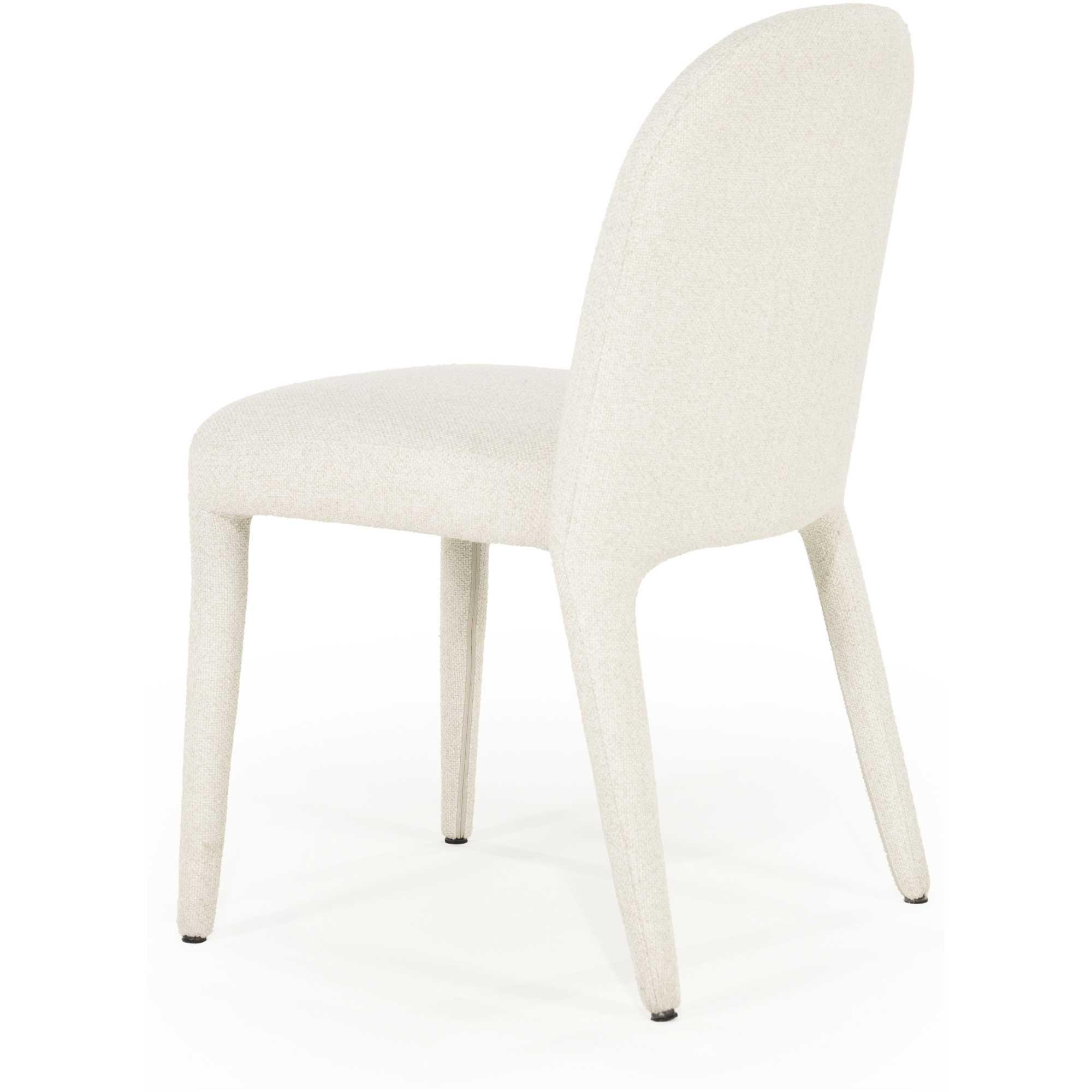 Design Polsterstuhl Toscane Stoff beige