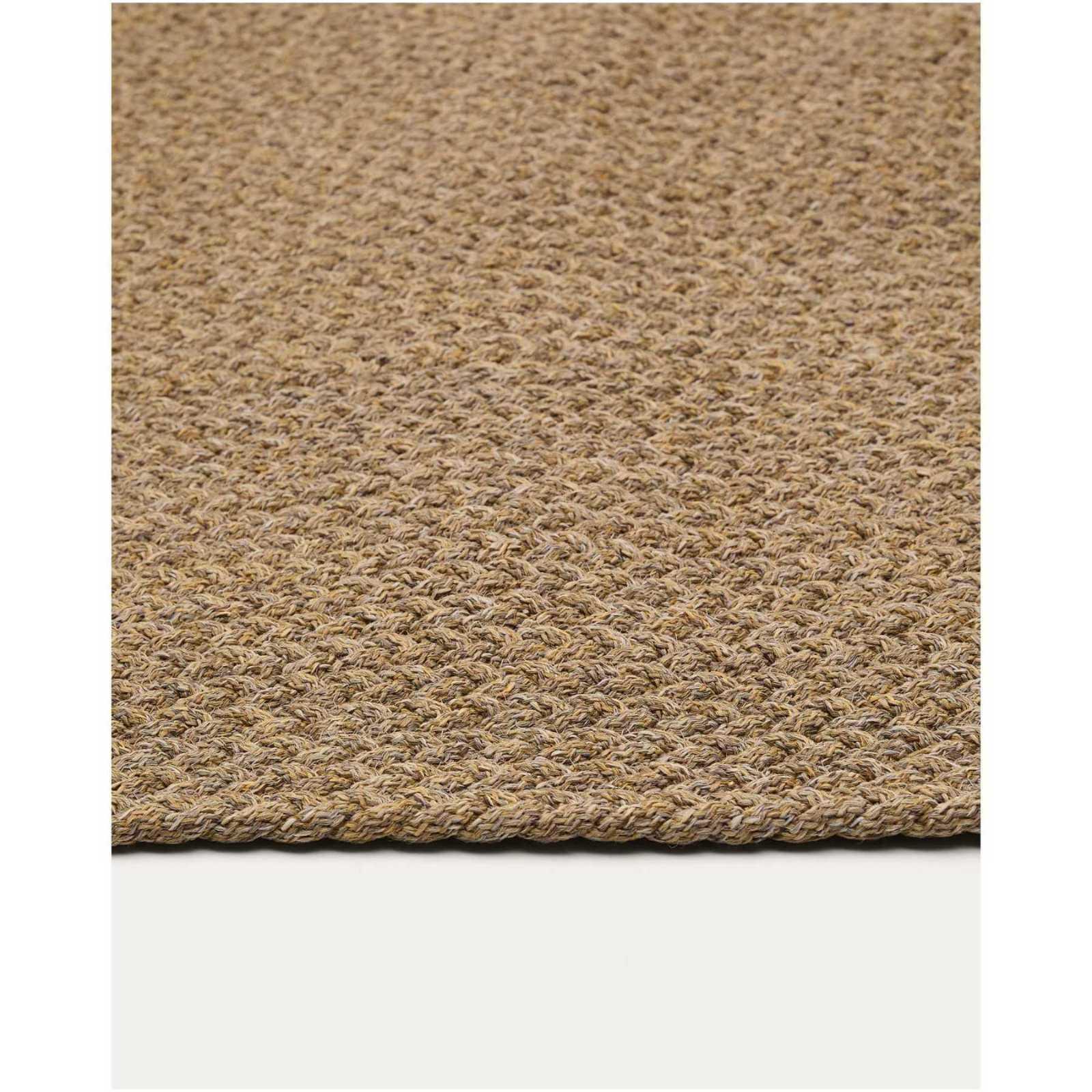Gartenteppich rechteckig Despas aus synthetischen Fasern beige 160x230