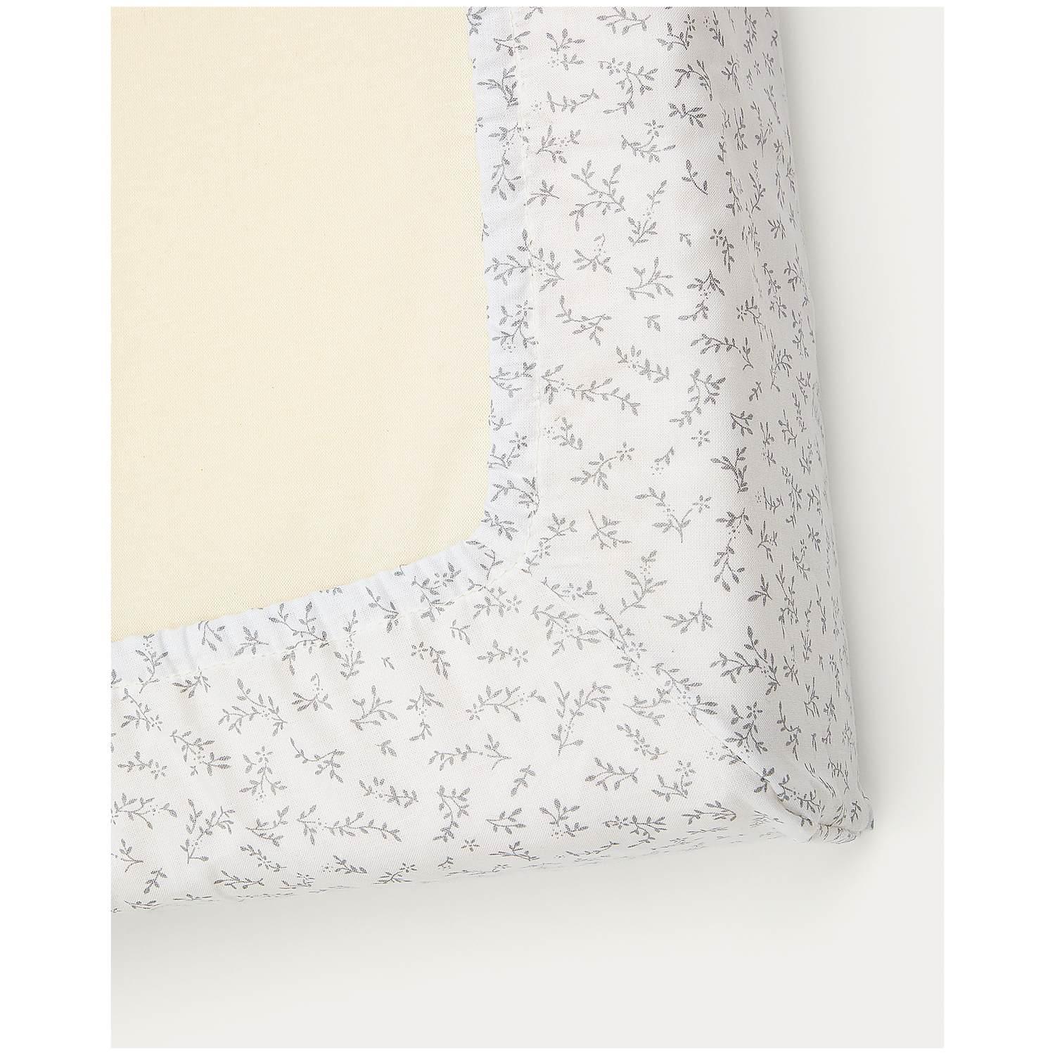 Bezug für Wickelauflage Olna aus 100% Baumwolle weiss 50 x 70 cm