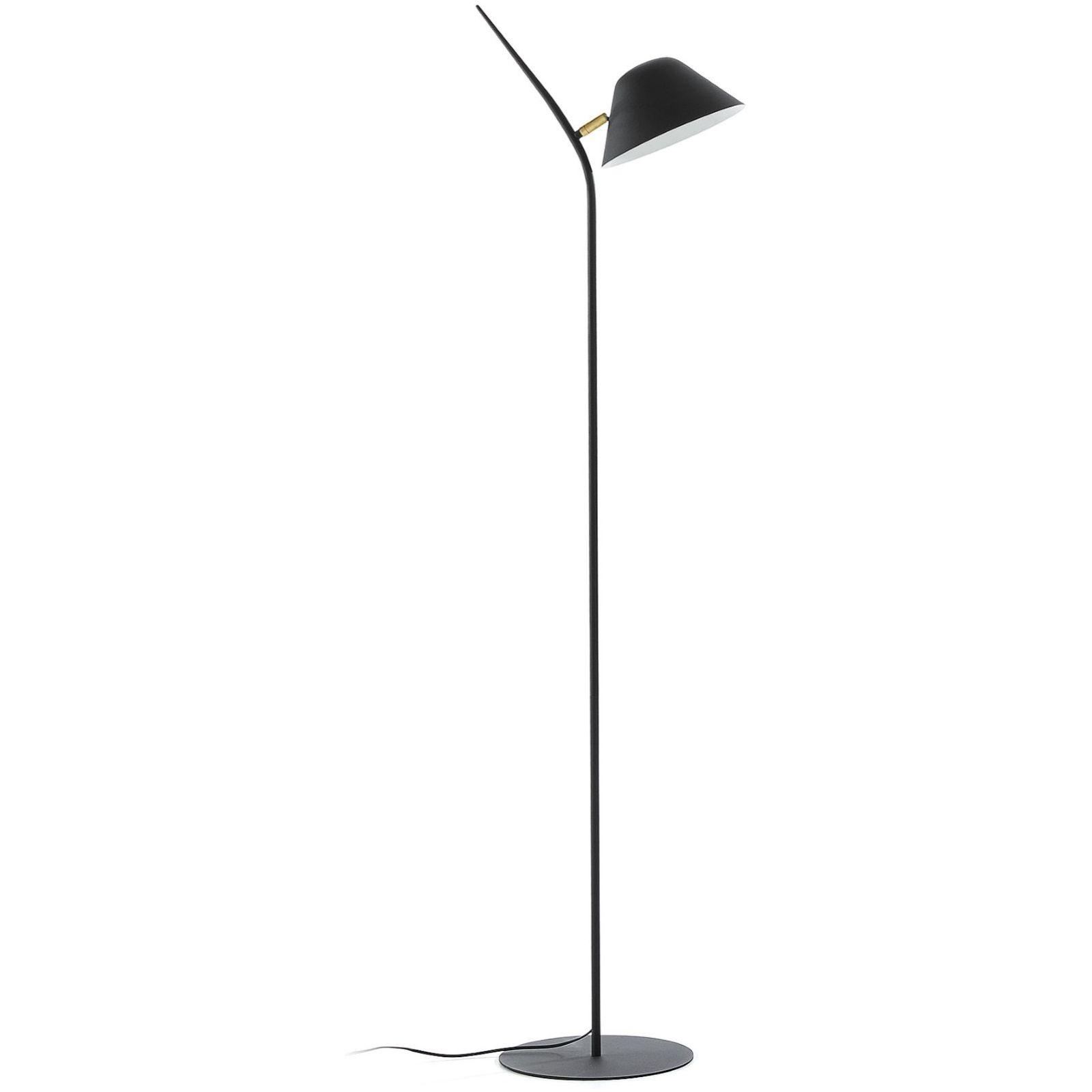 Stehlampe Aurelia Metall schwarz