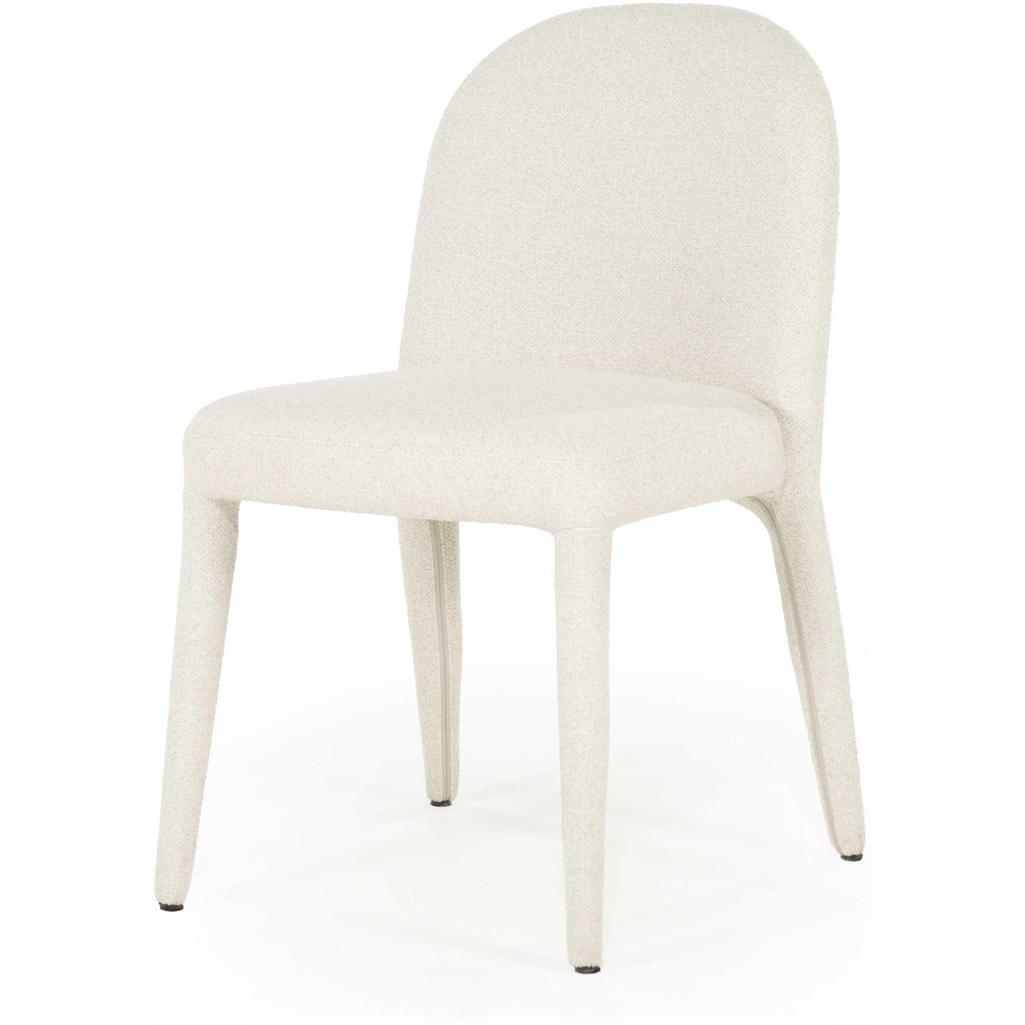 Design Polsterstuhl Toscane Stoff beige