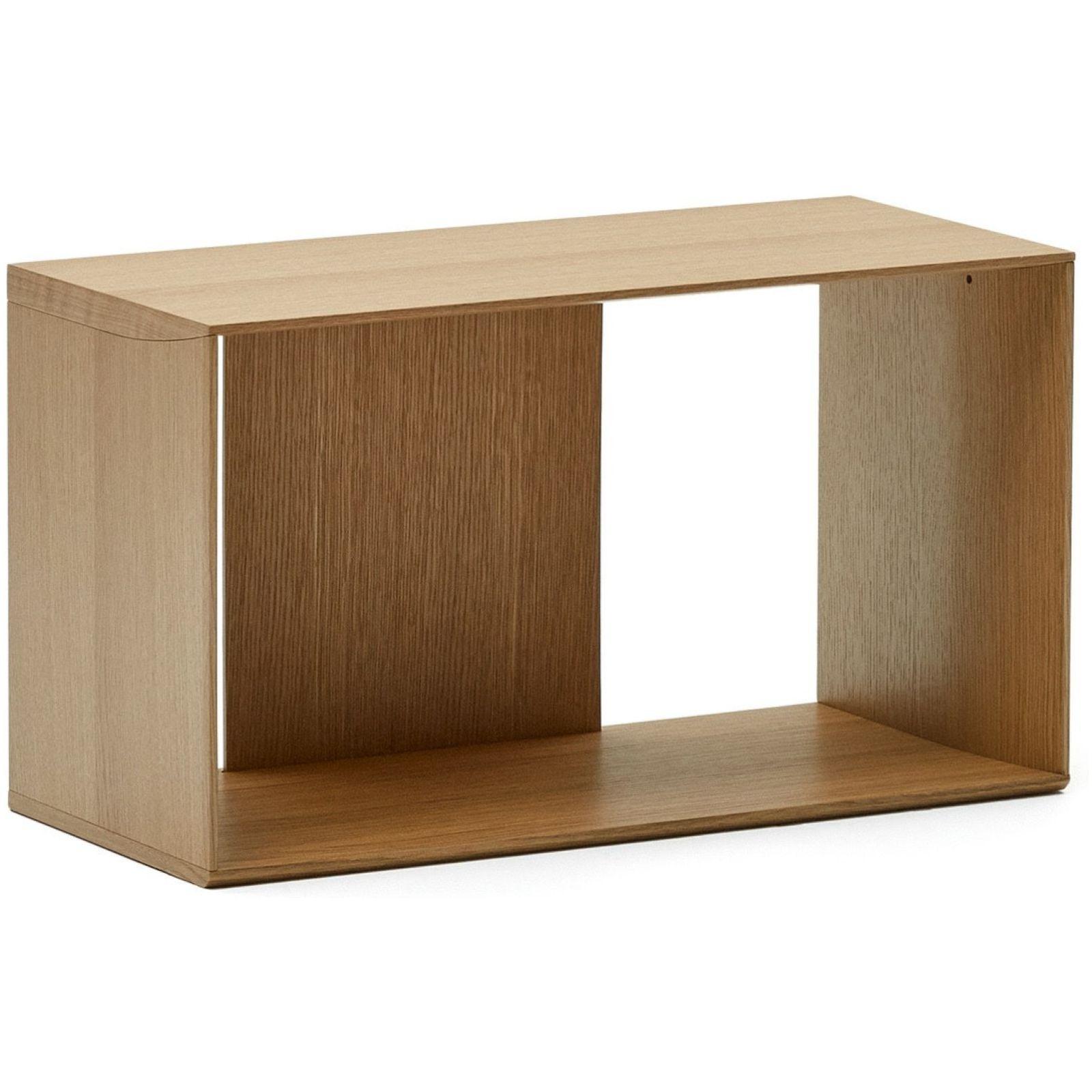 Litto mittelgrosses Regalmodul aus Eichenfurnier 67 x 38 cm