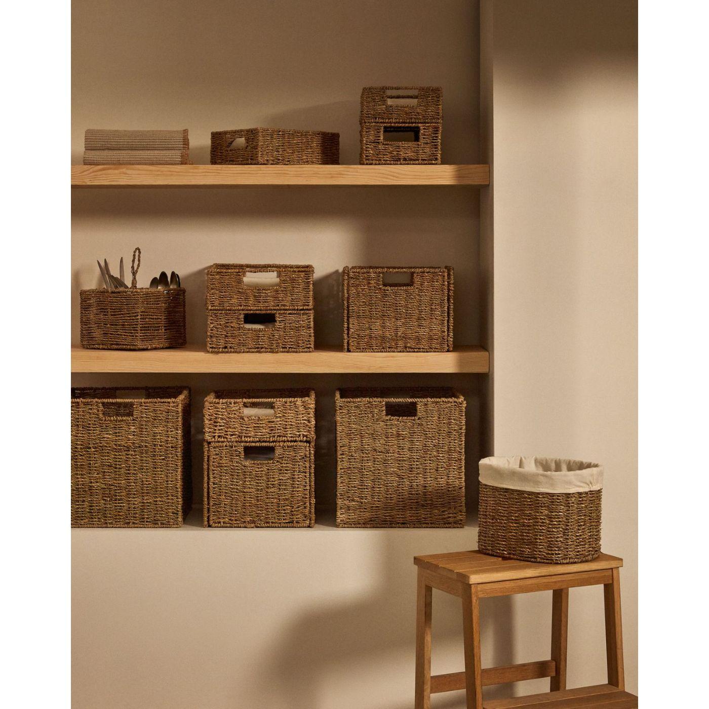 Besteckkorb Tossa Rattan Naturfasern