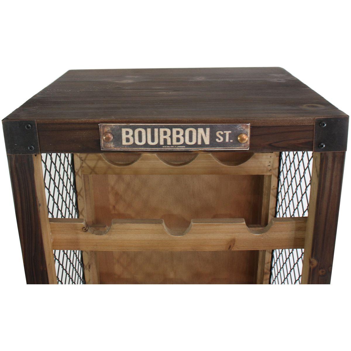Barschrank Bologna Kiefernholz natur 38x191