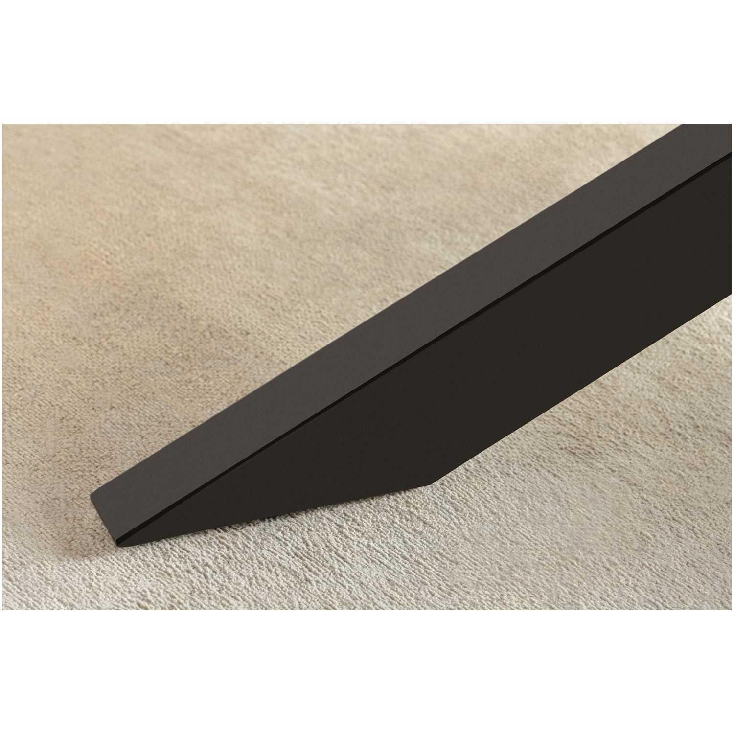 Esstisch abgerundet Canyon Spider Mangoholz massiv braun 220x100