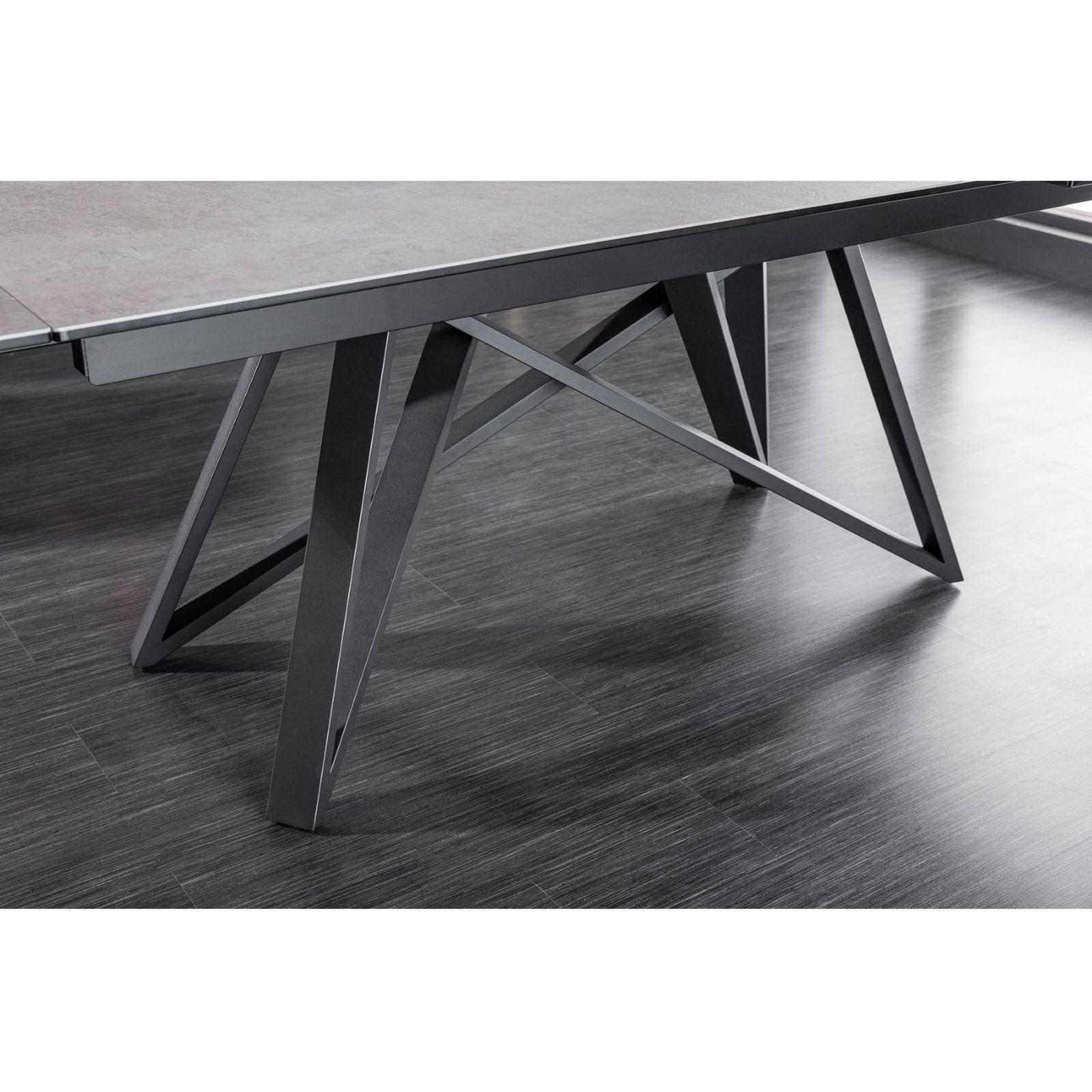 Ausziehtisch Italia1 180-220-260 Keramik Beton-Optik
