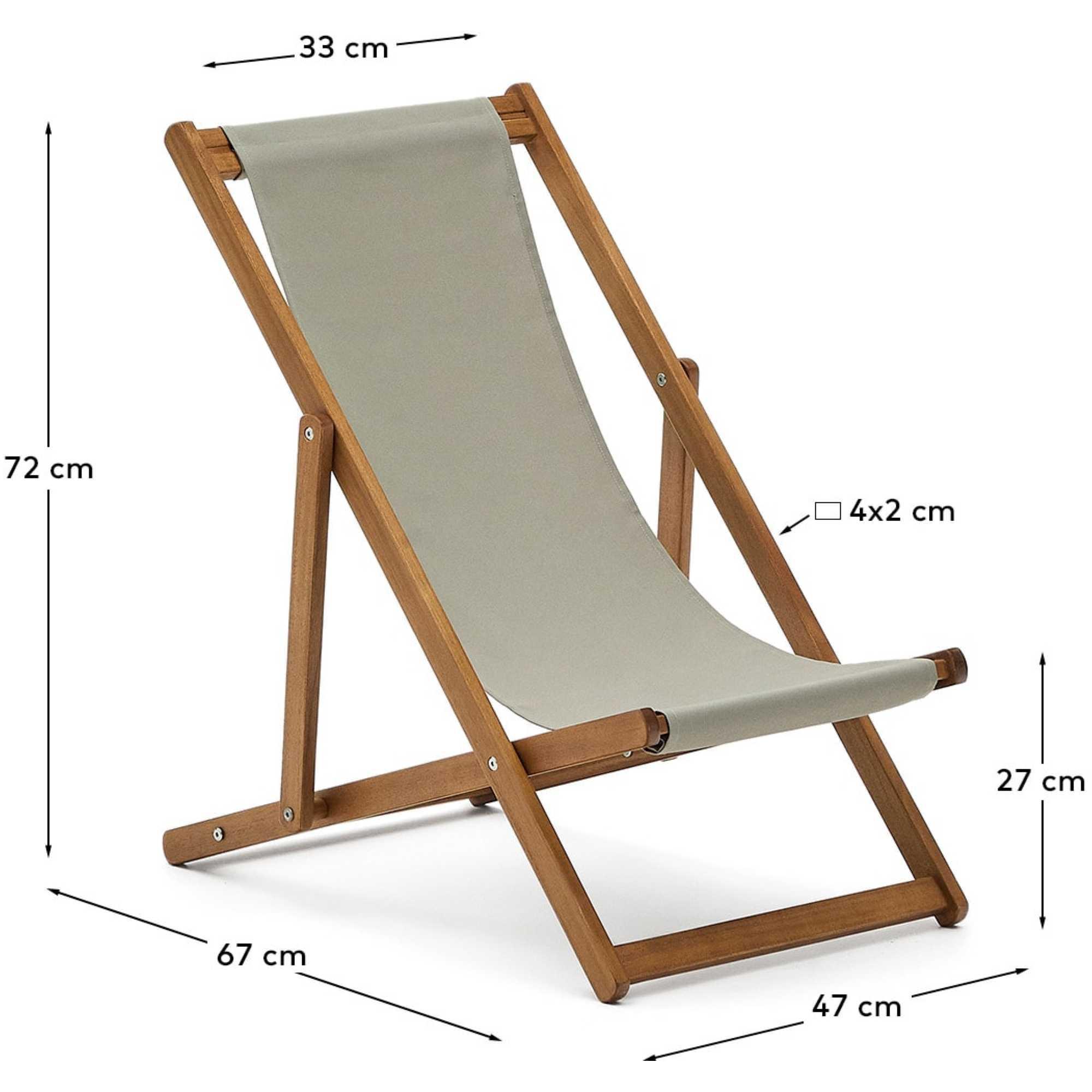 Kinder Liegestuhl Adredna Lounger grün (verstellbar)