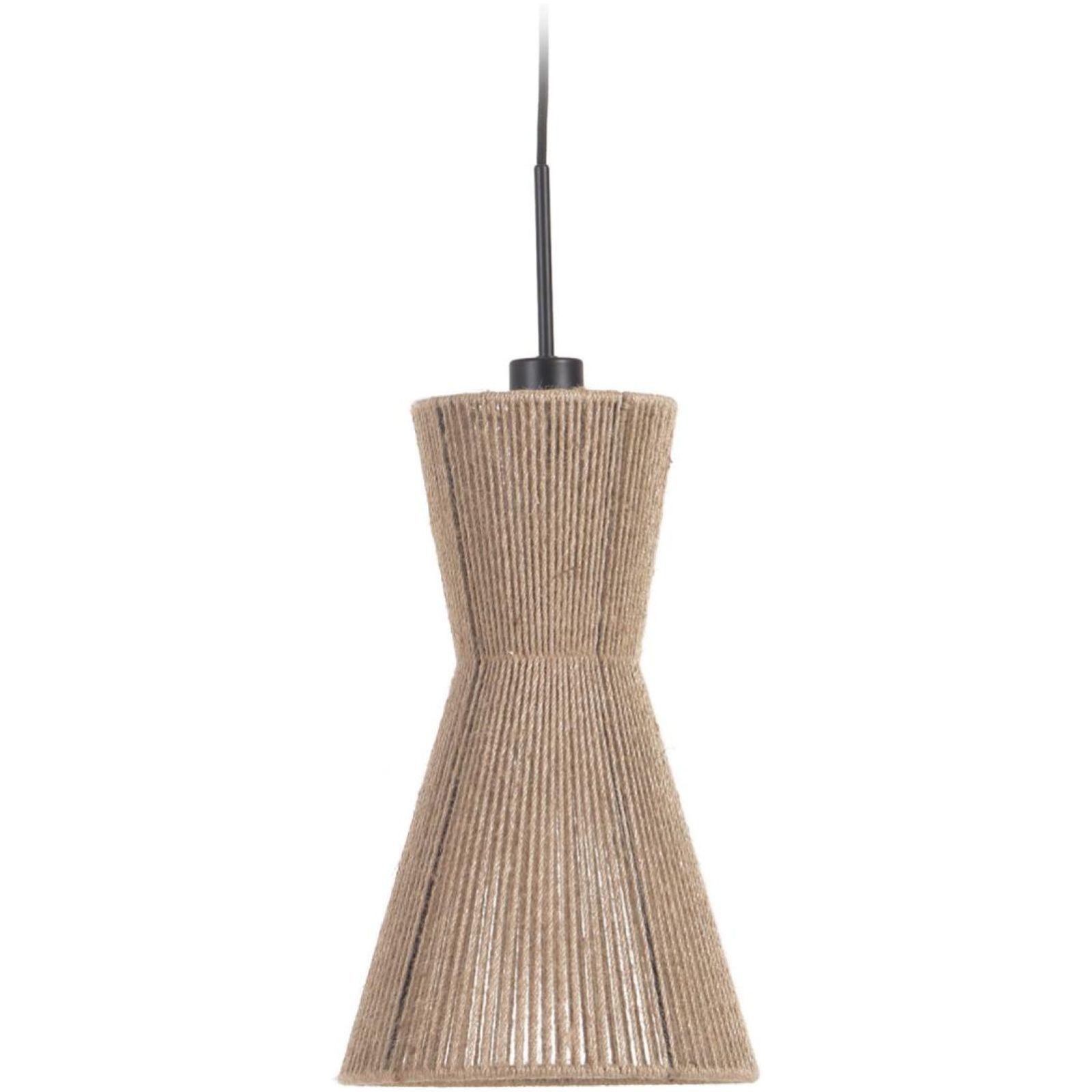 Crista Lampenschirm für Deckenlampe aus Jute natur 24.5x24.5