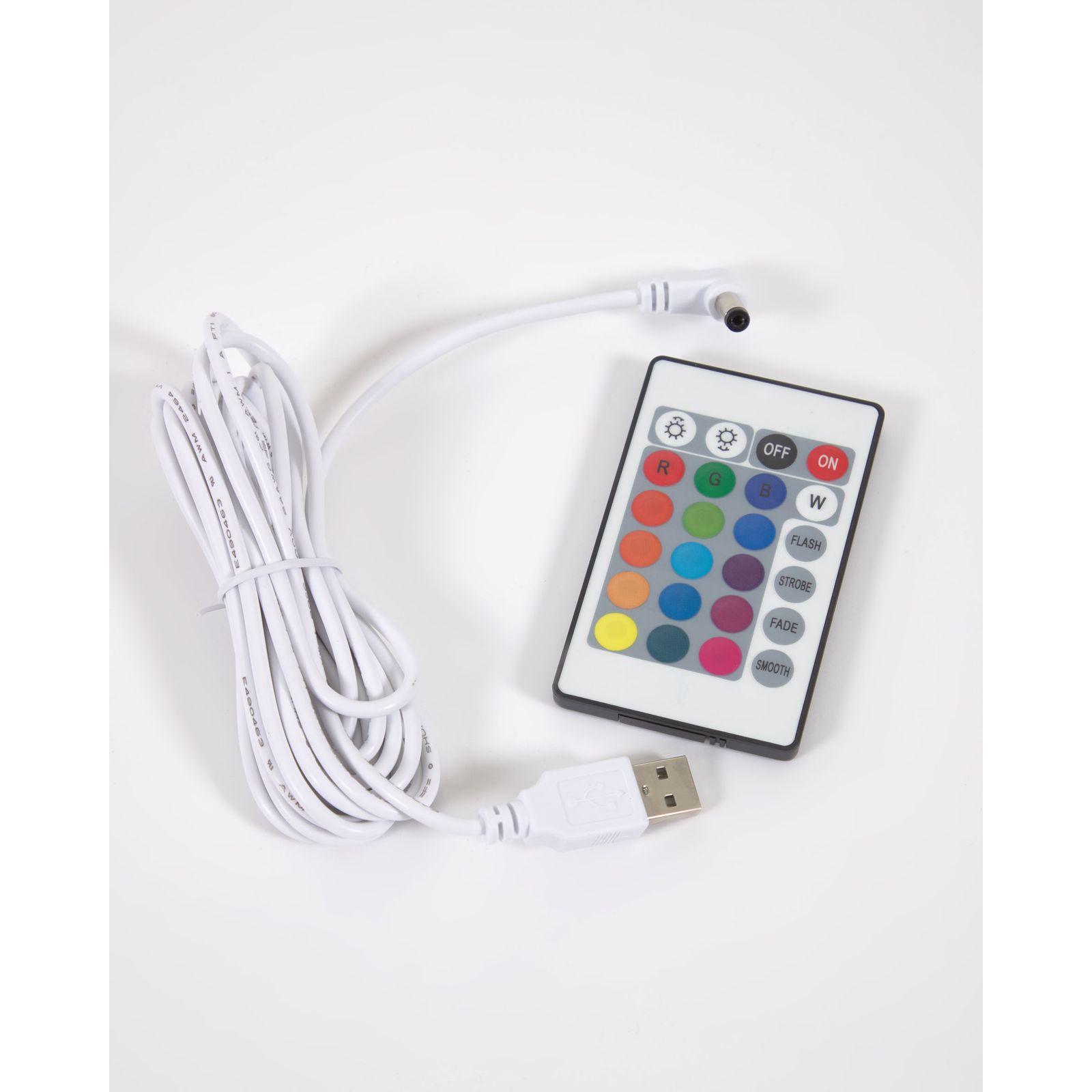 Garten Tischlampe Amy LED weiss