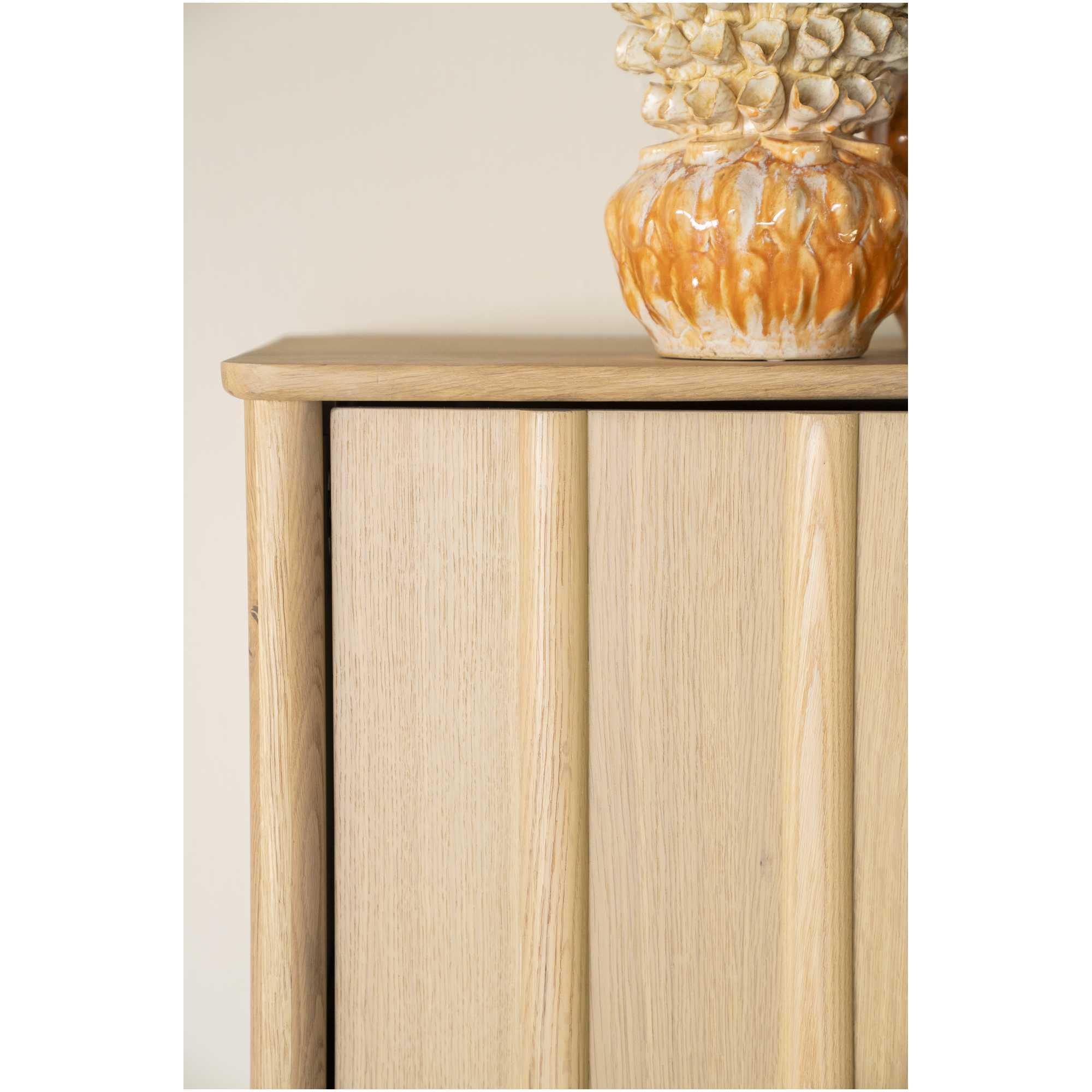 Holzschrank Paul Eichenholz natur 102x210
