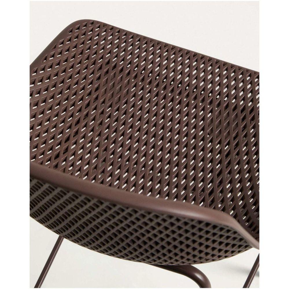 Barhocker Outdoor Garten Quinby Quinby braun Sitzhöhe 75