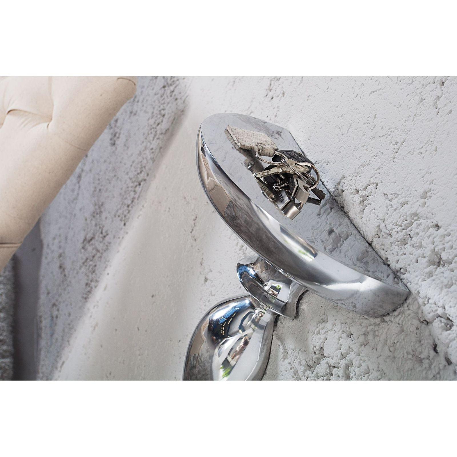 Wandkonsole Prestige Aluminium silber 80cm