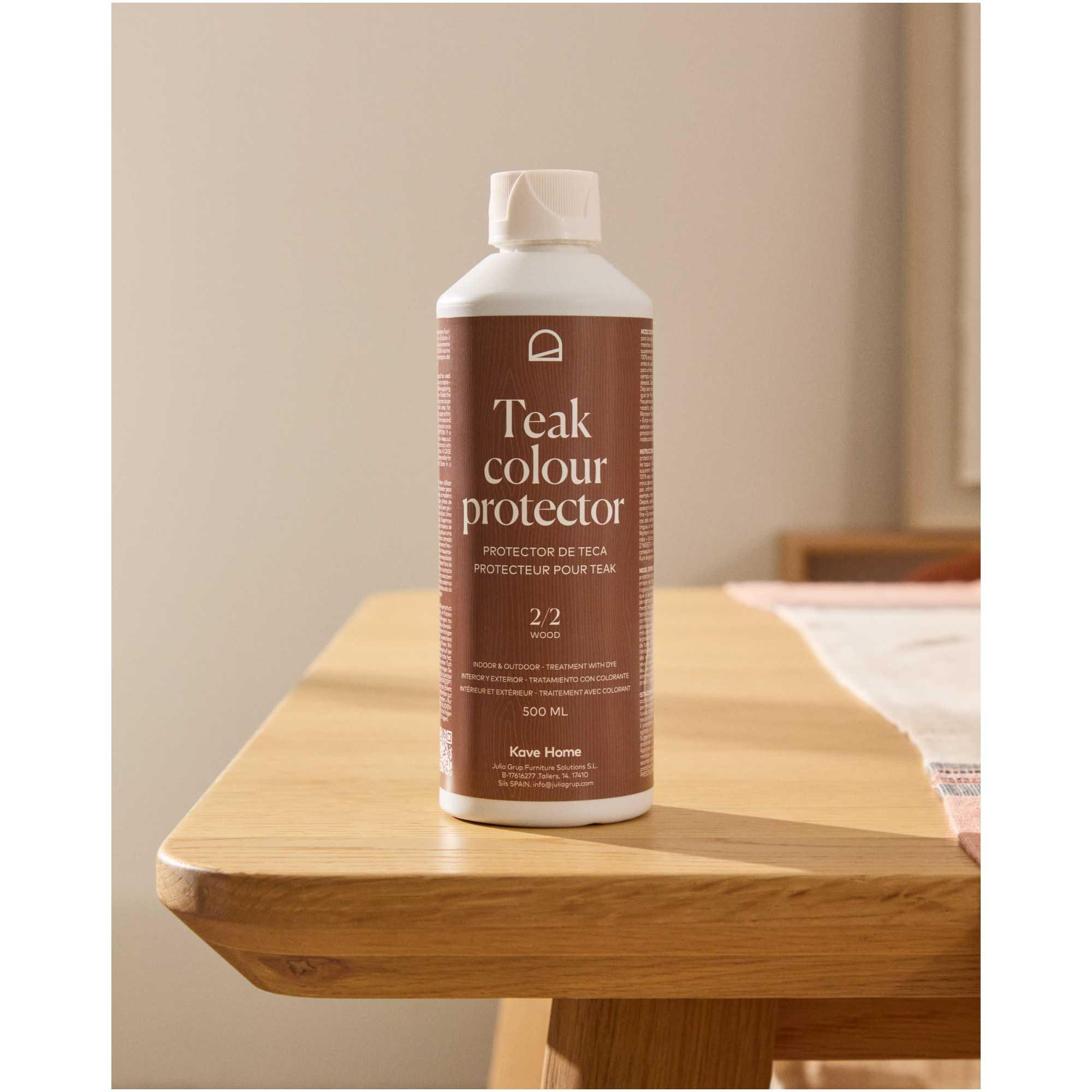 Schutzmittel Pflegeset Sterina für Teakholz mit Tan-Finish 500 ml