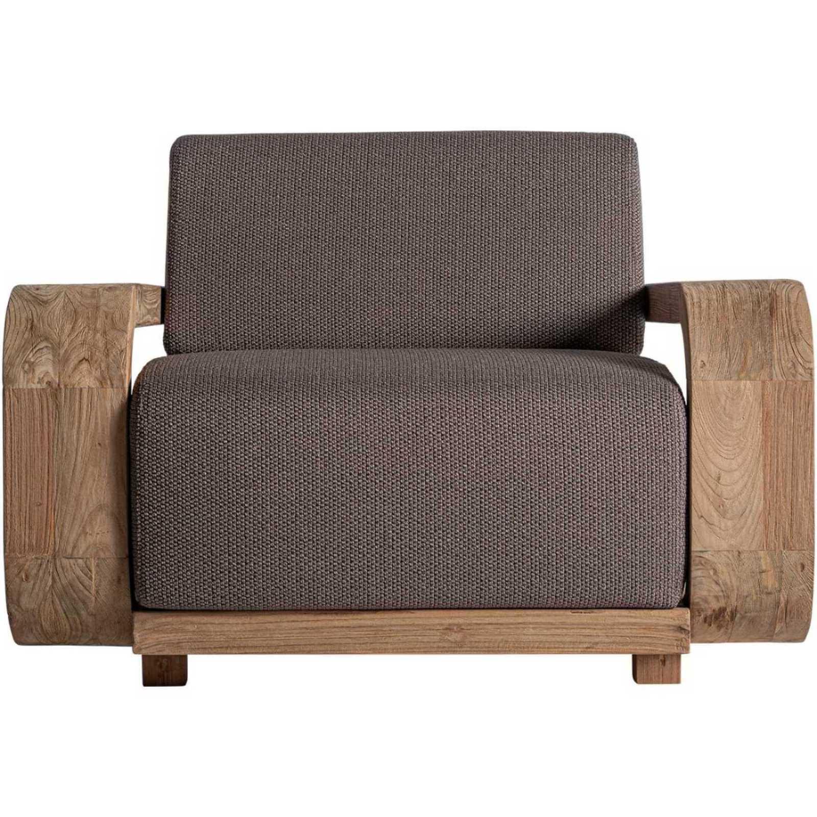 Gartensessel Corba recyceltes Teakholz