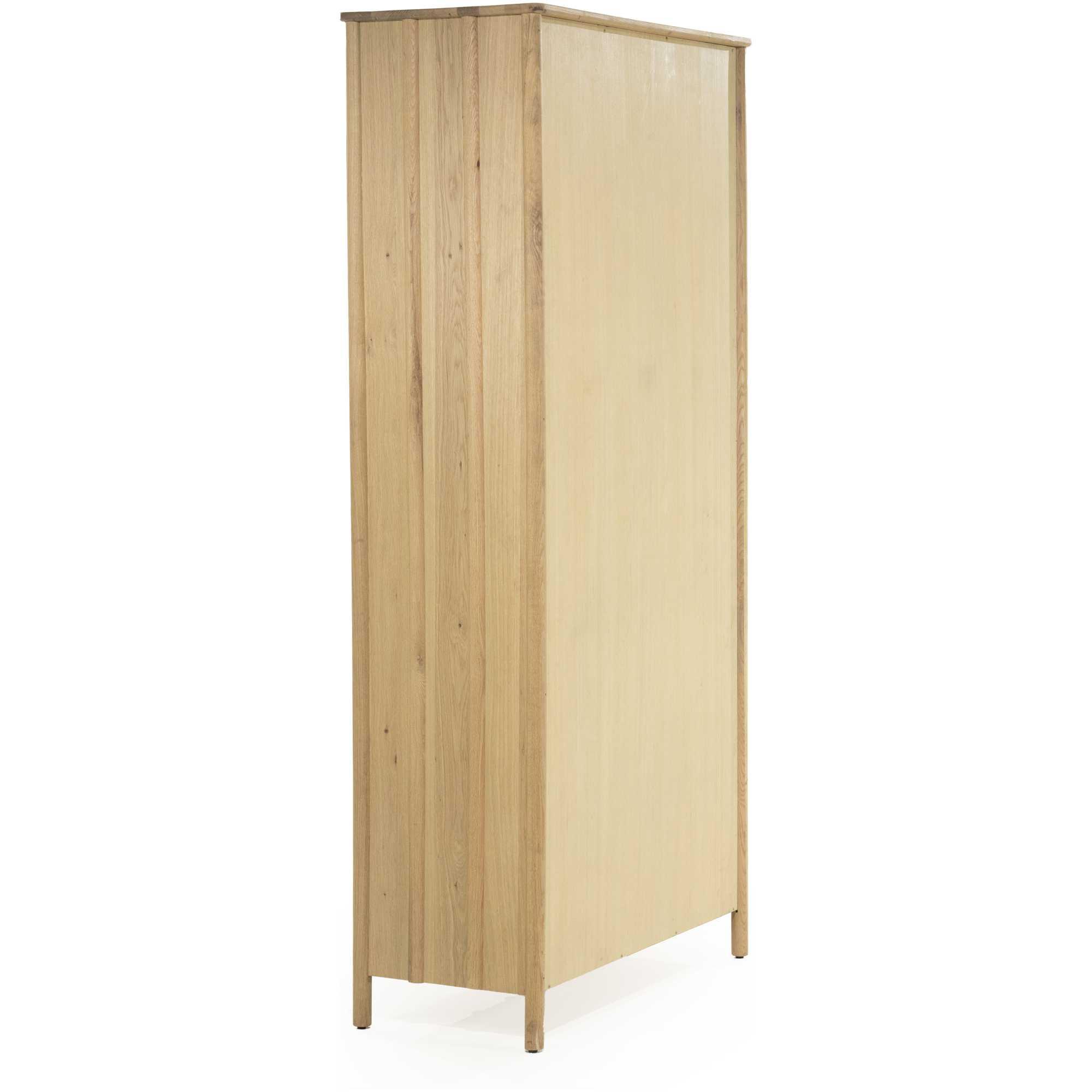 Holzschrank Paul Eichenholz natur 102x210