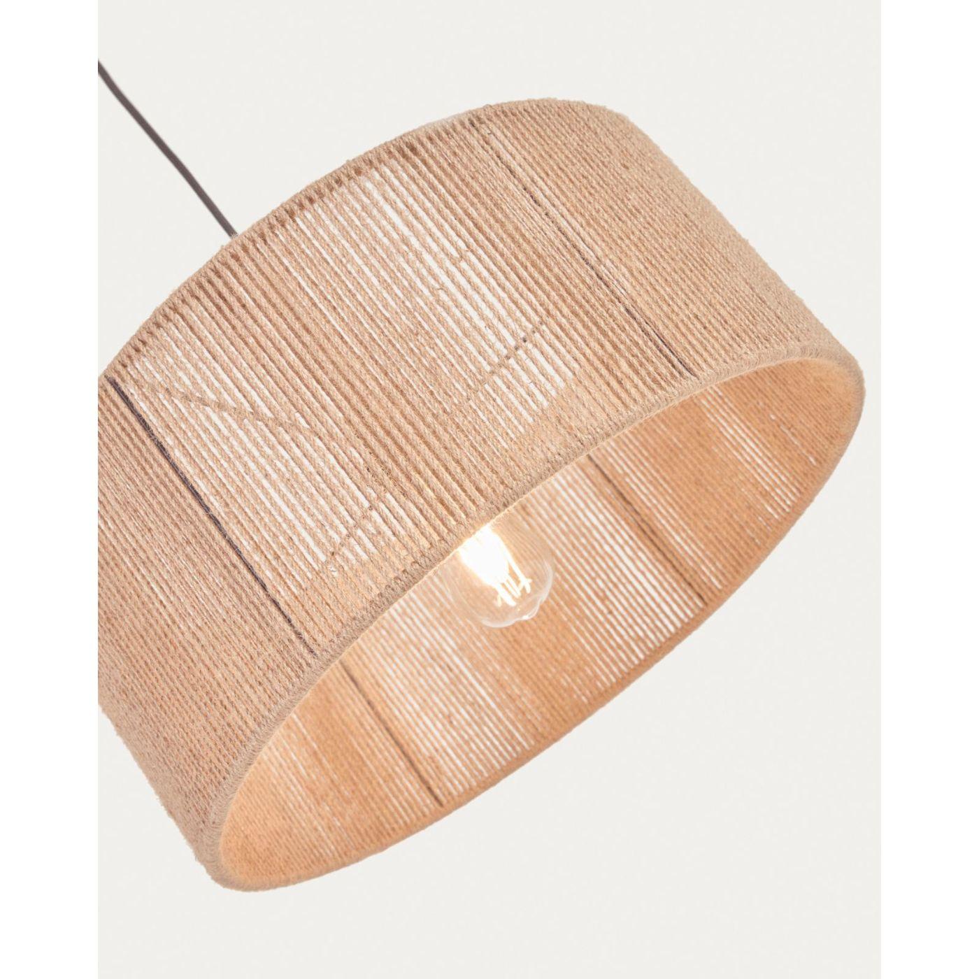 Crista Lampenschirm für Deckenlampe aus Jute natur Ø 47 cm
