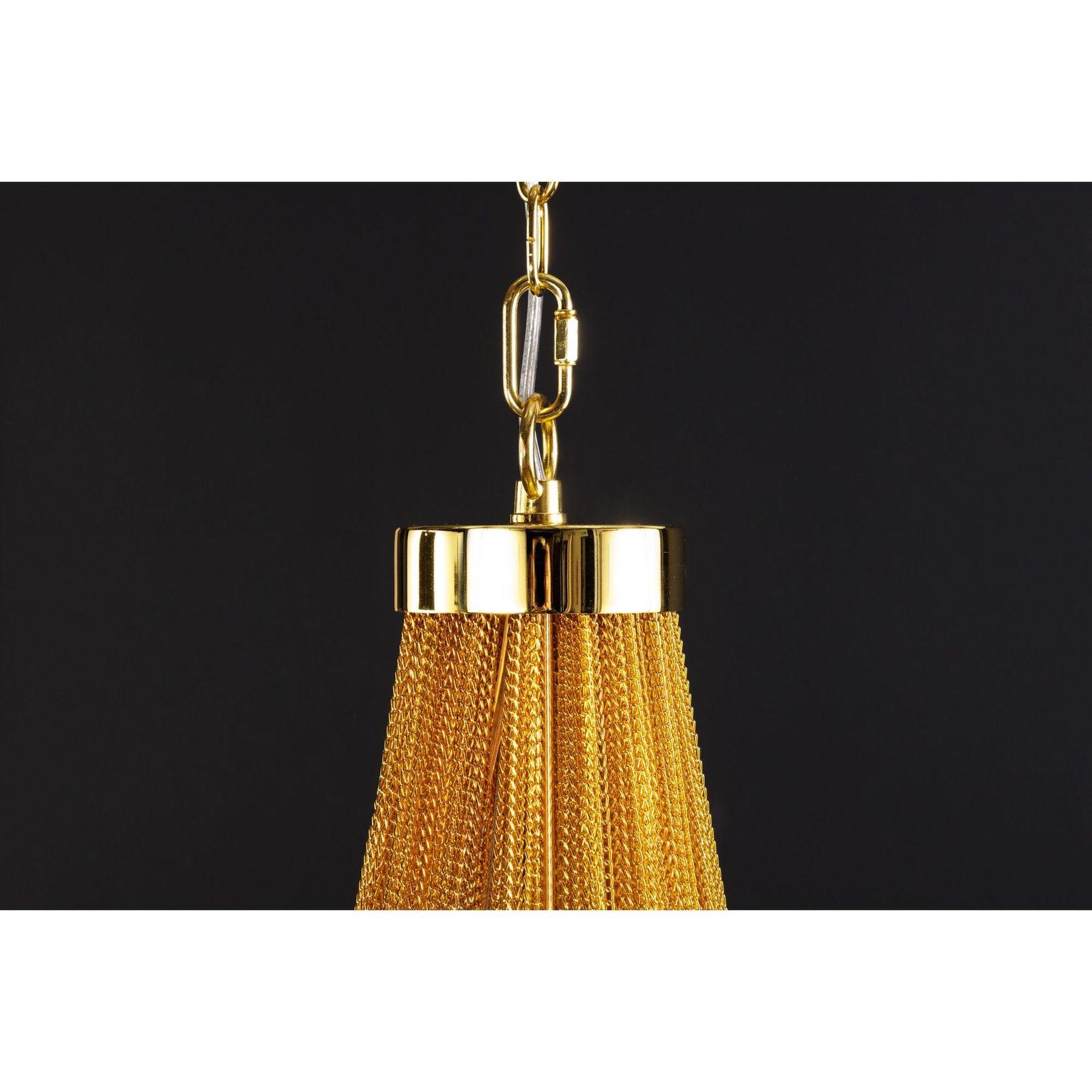 Kronleuchter Castle Crystal gold 50x50