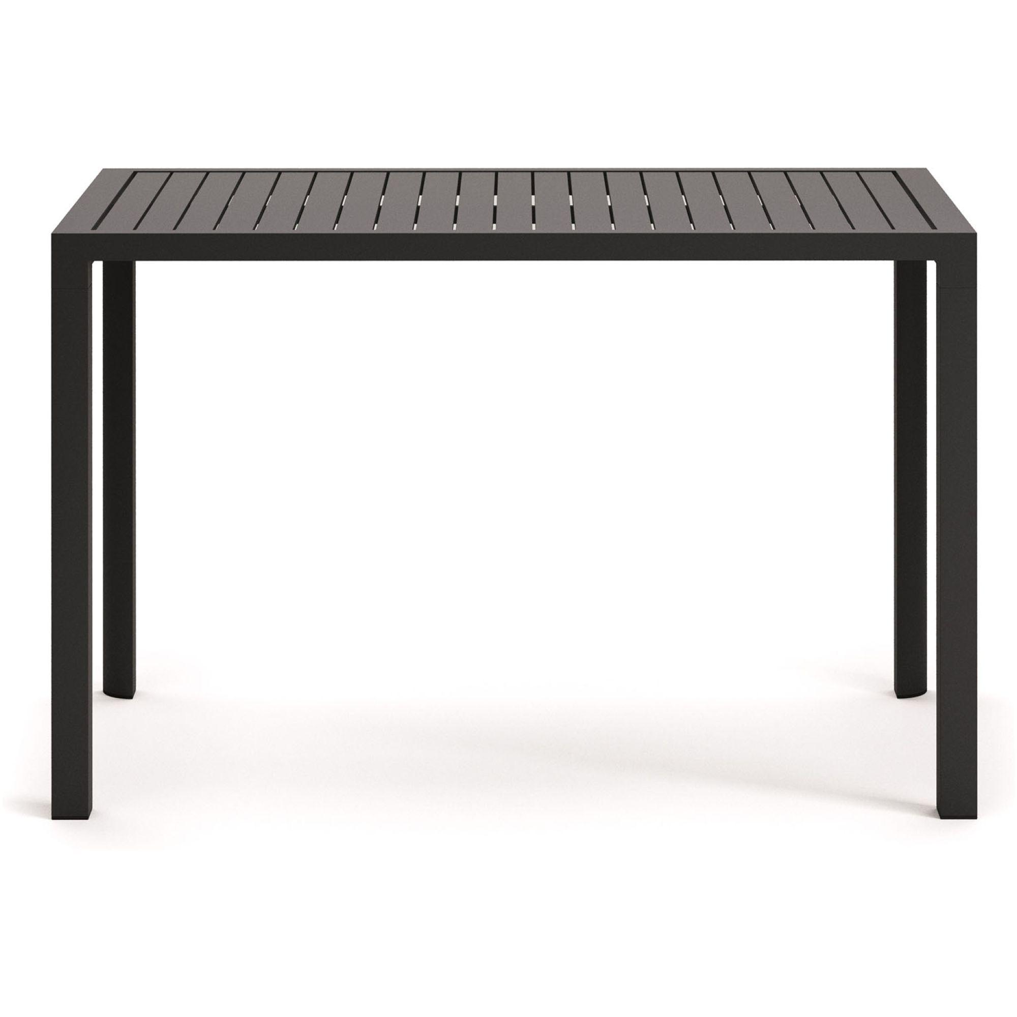 Garten Bartisch Culip Aluminium grau 150x77