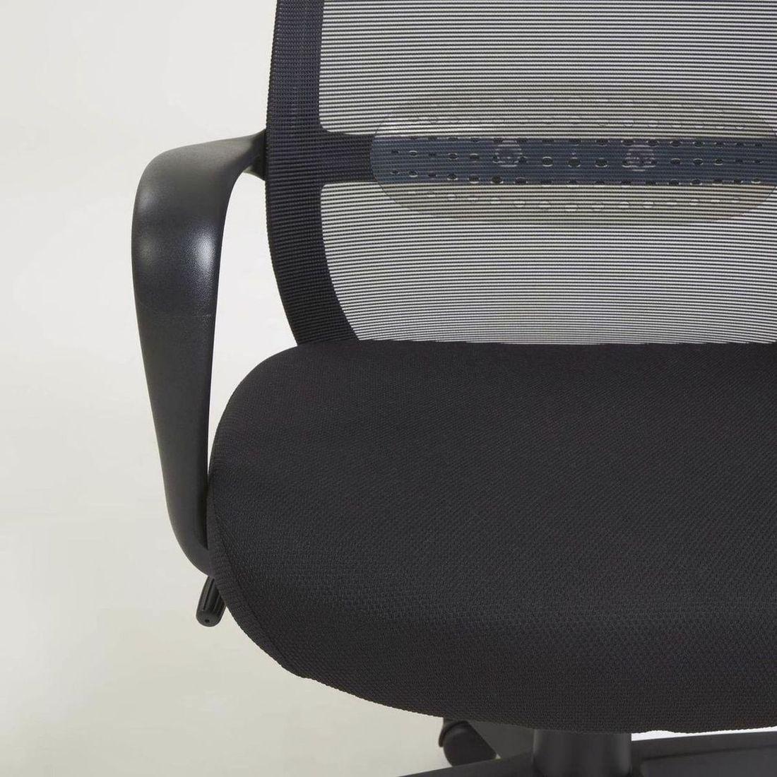 Bürodrehstuhl Melva schwarz