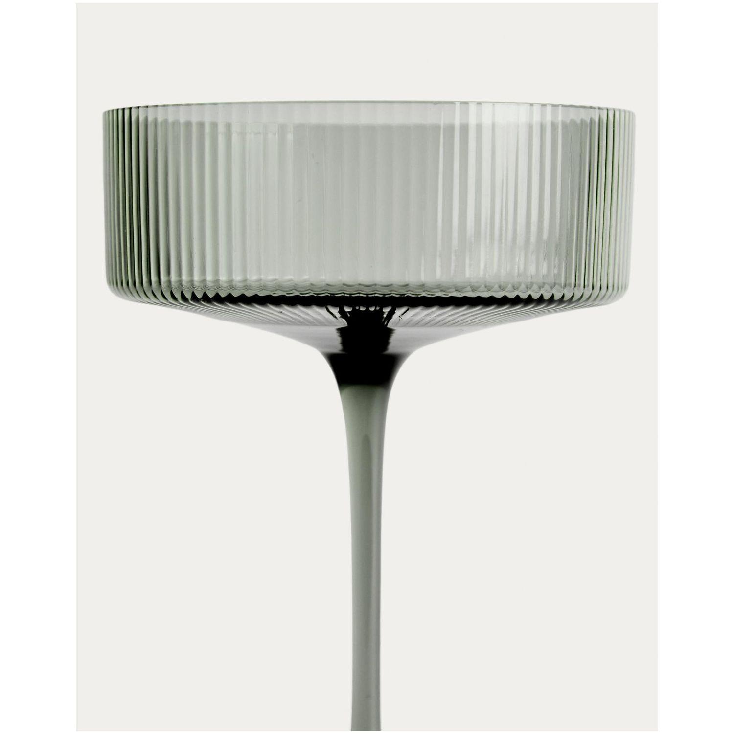 Cocktailglas Eluria aus grünem Glas 315 cl