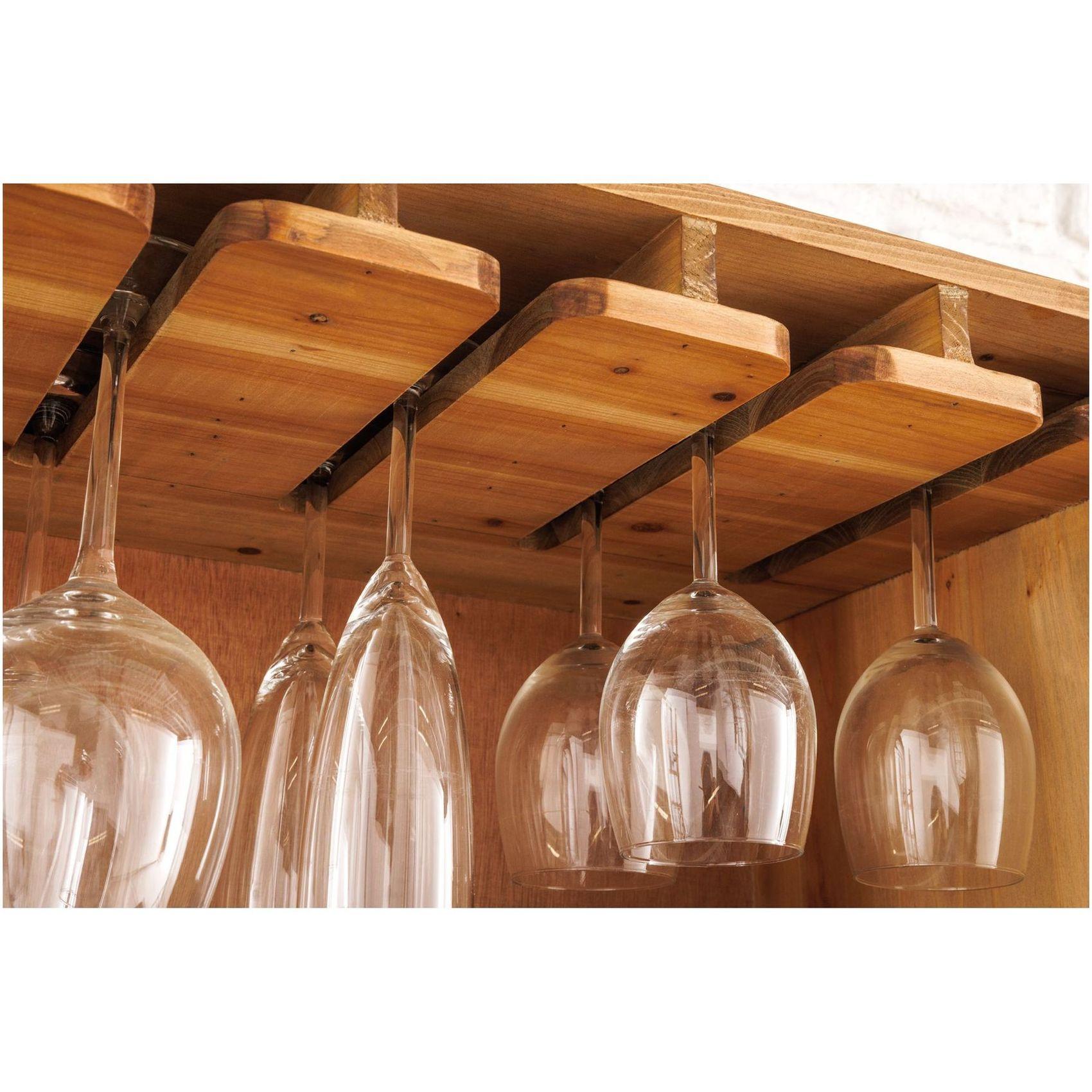 Barschrank Collector Tannenholz natur 60x150