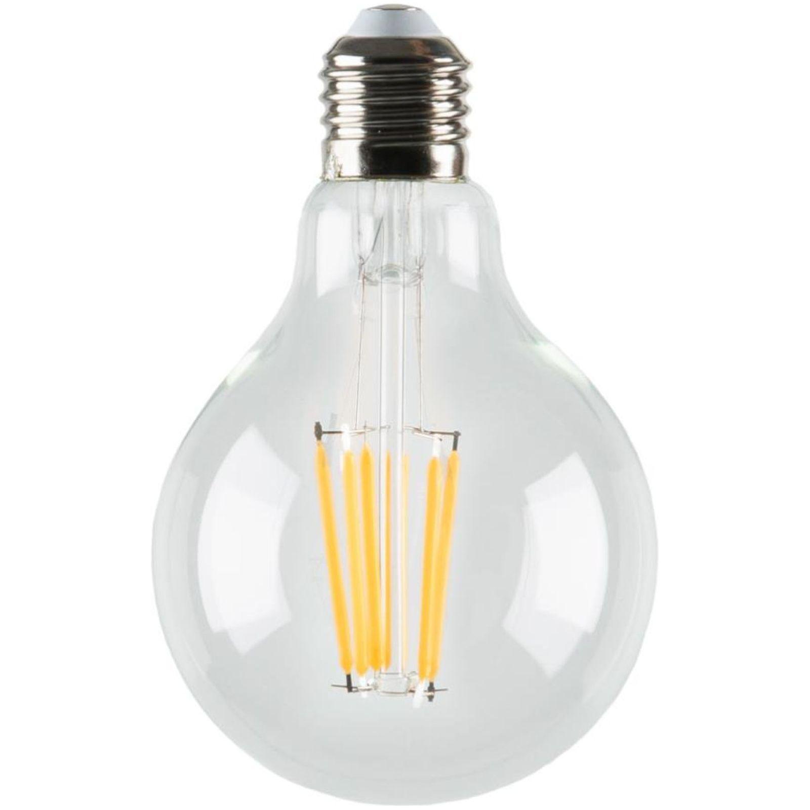 Bulb runde LED Glühbirne E27 4W 3000K 8x8