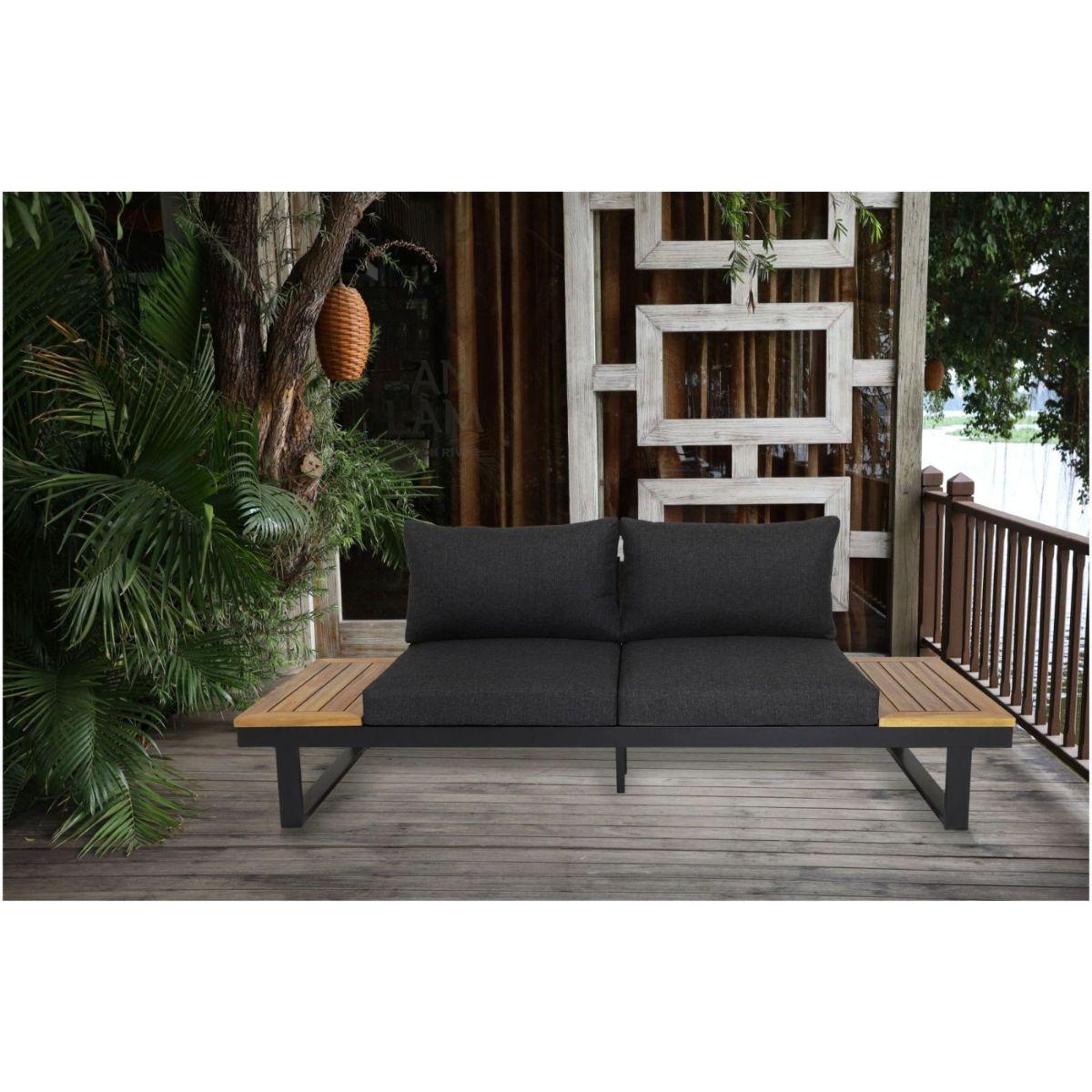 Gartensofa Multiple mit Funktion (verstellbar)