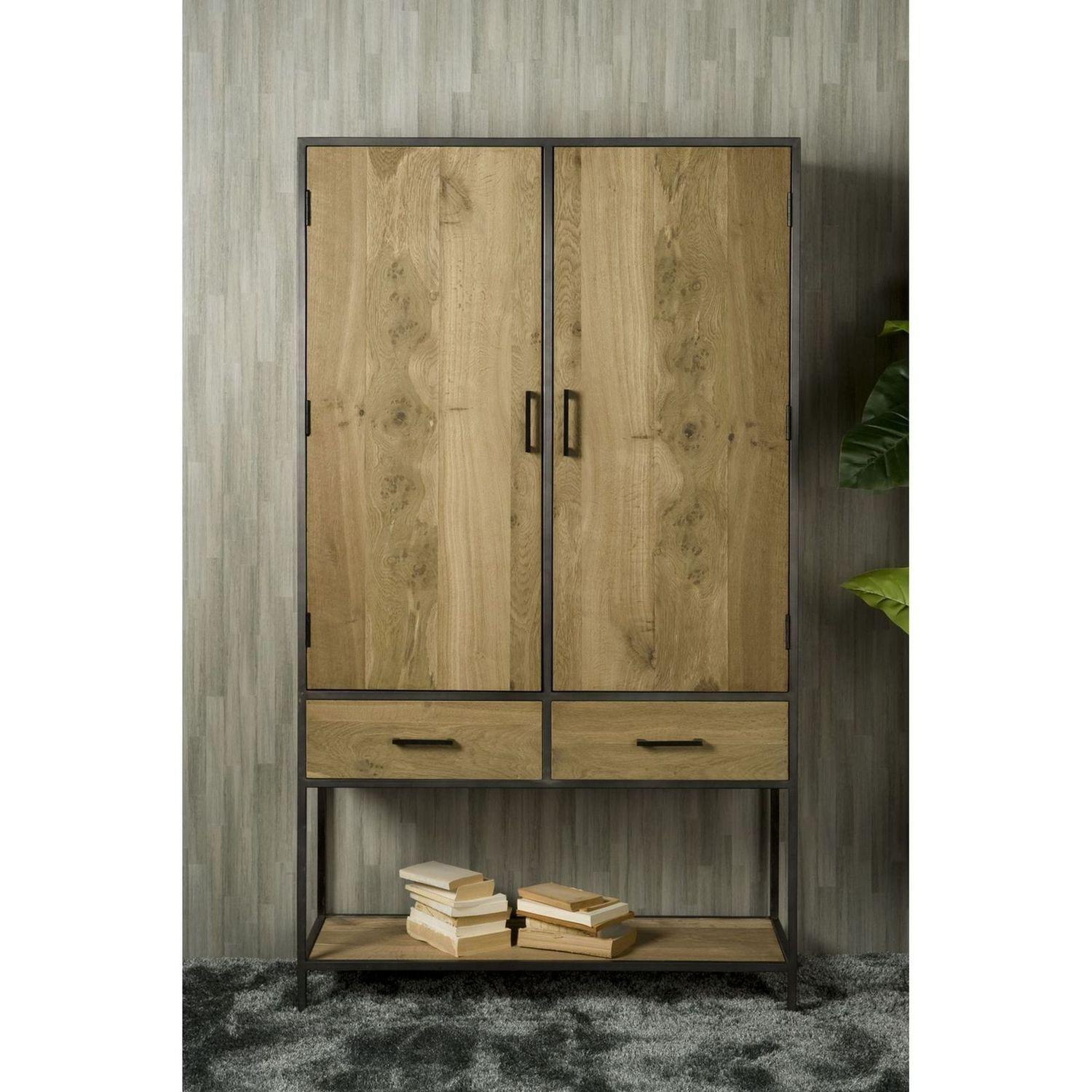 Schrank Jina Eiche natur 115x200