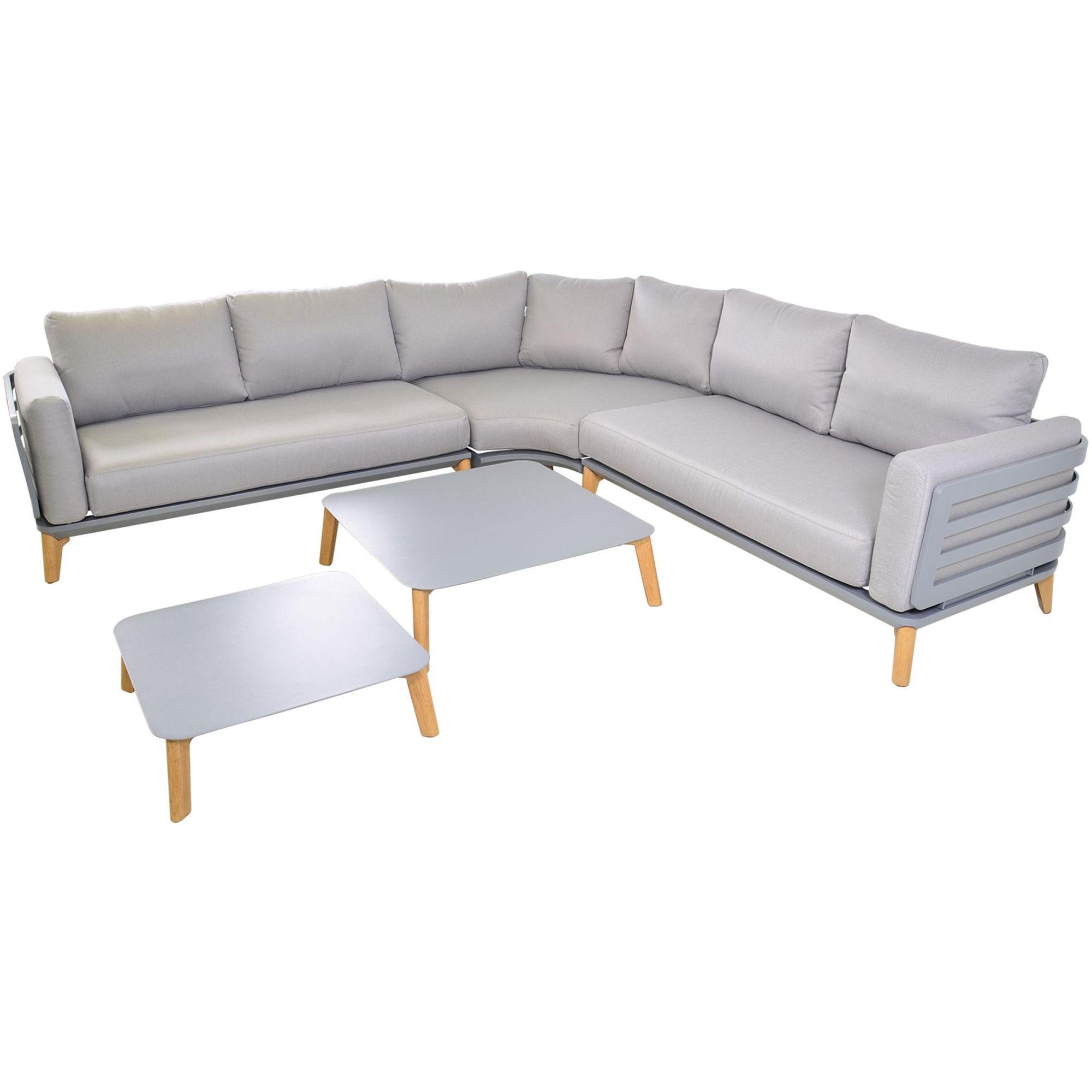 Gartenlounge Aluminium Sophia Olefin 280x280
