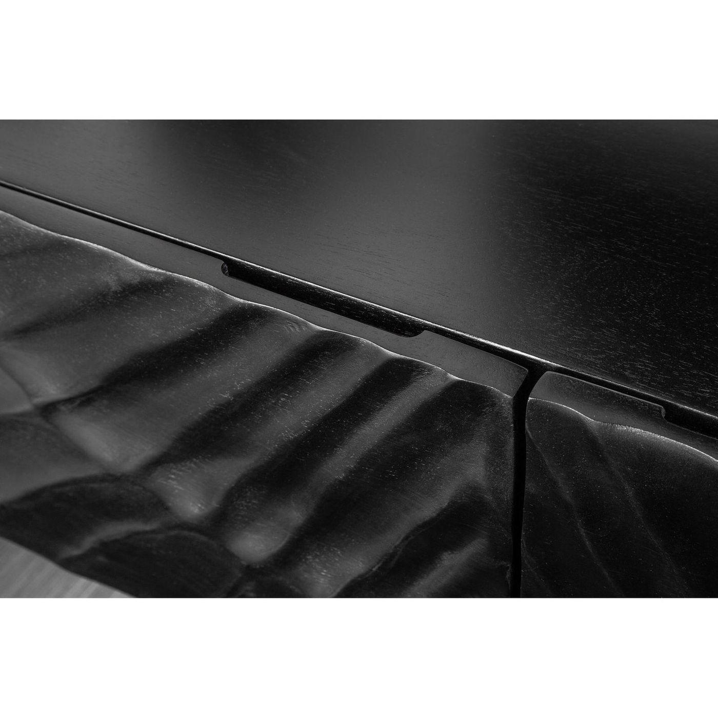 TV Wandmöbel Hängeschrank Vintage Baraya 160 schwarz Mango
