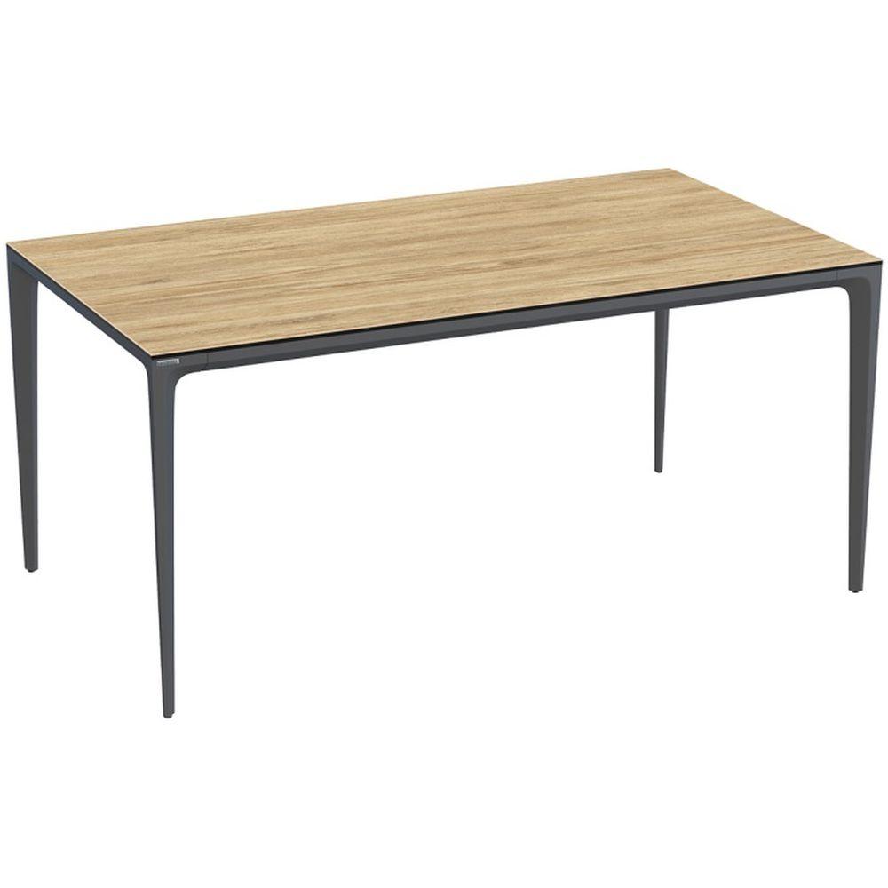 Garten Keramiktisch Ibiza Slim Eiche hell - Grösse: 160x90
