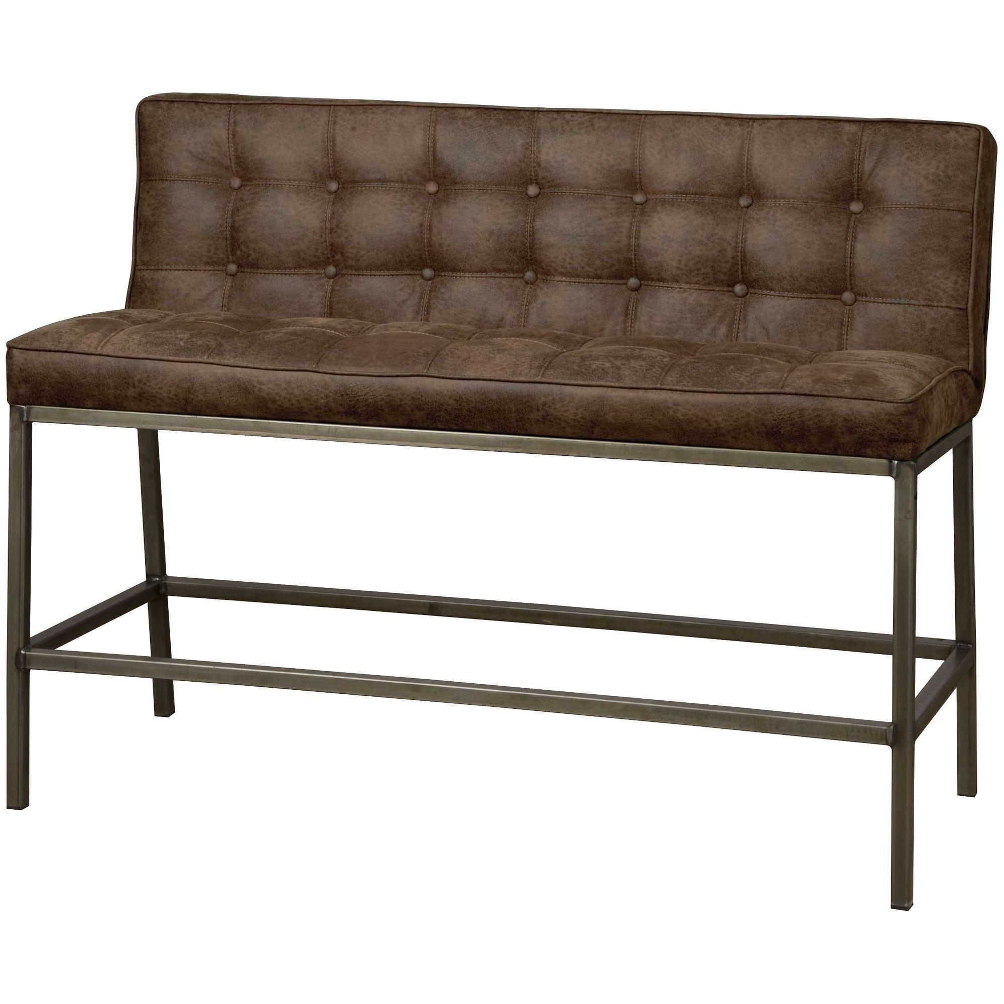 Bartischbank Loft Bar braun - Breite: 110cm