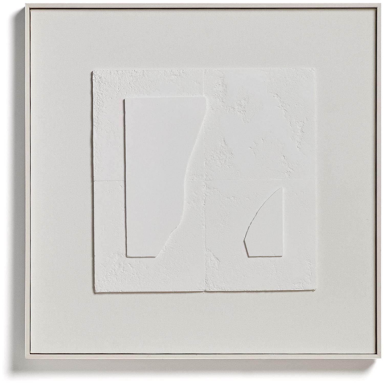 Abstraktes Bild Gadir I weiss 80x80