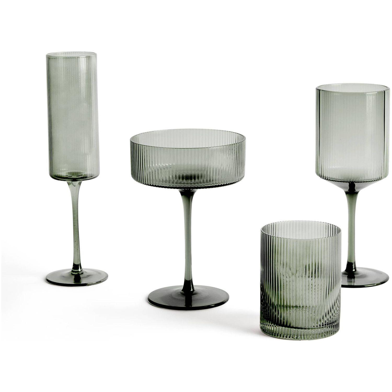 Cocktailglas Eluria aus grünem Glas 315 cl