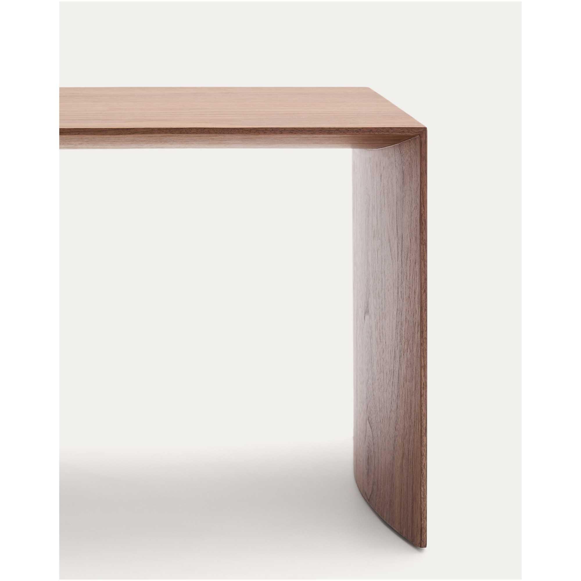 Beistelltisch Litto Walnussholzfurnier 55x40