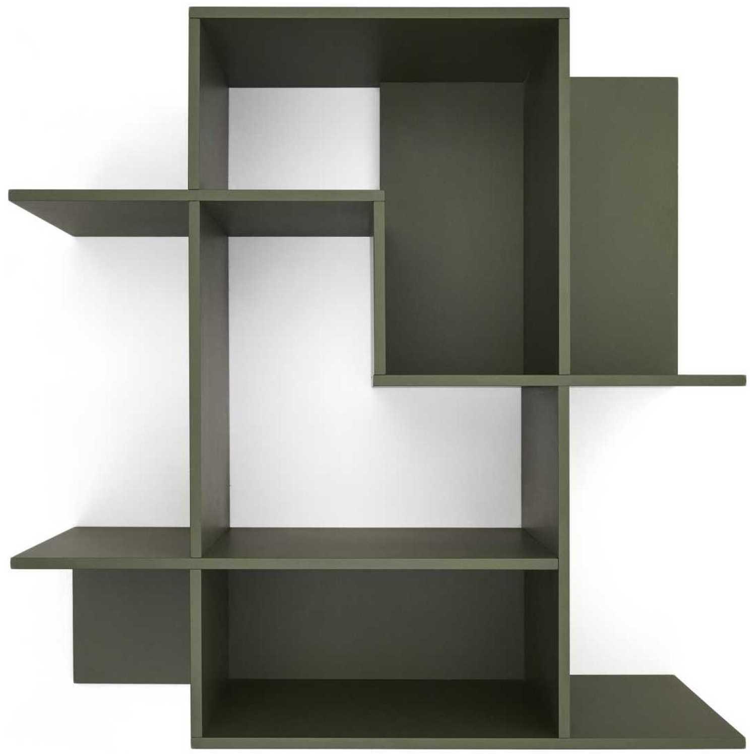 Modular Wandregal Ina MDF grün 80x80